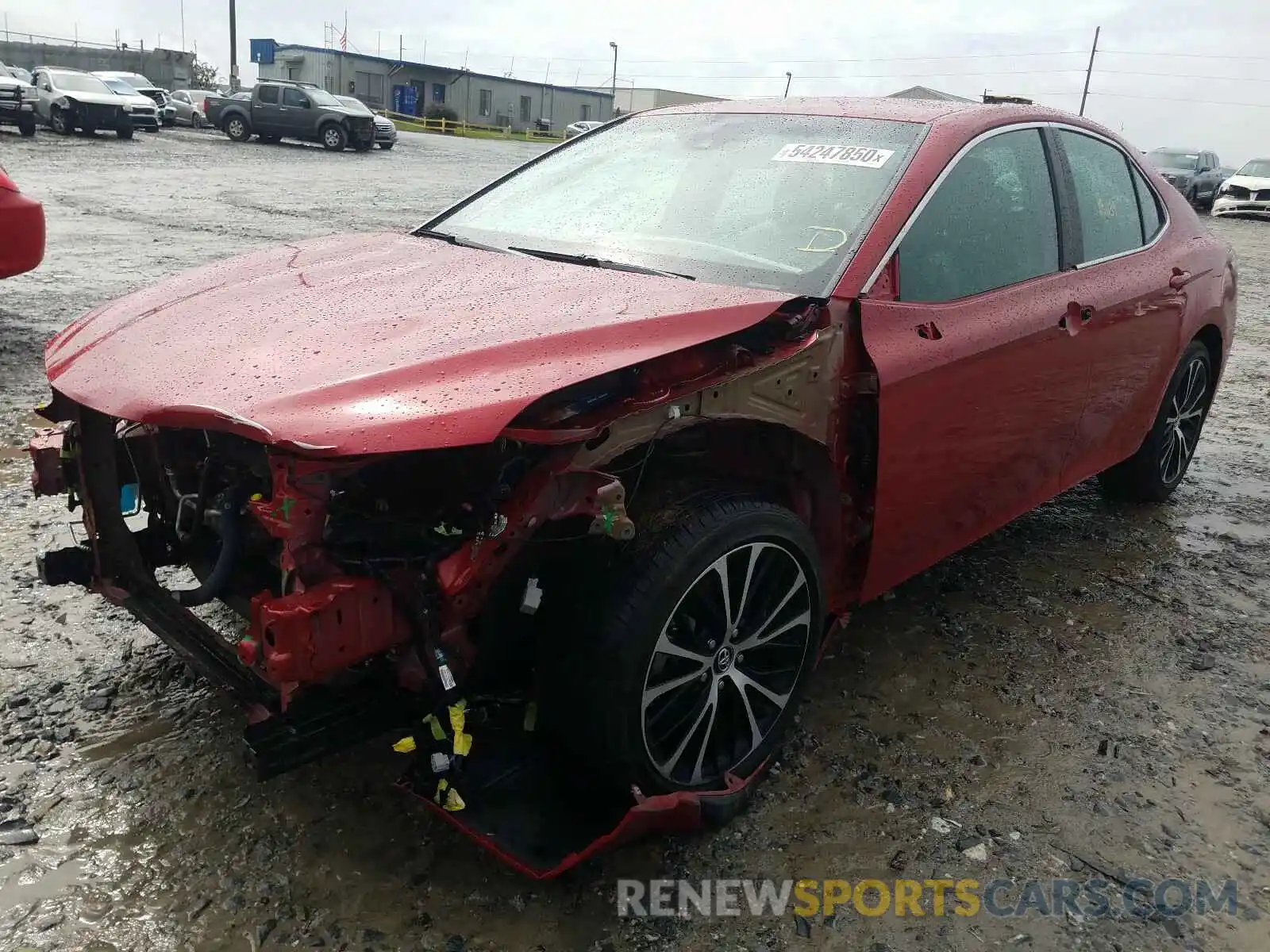 2 Photograph of a damaged car 4T1G11AK2LU306840 TOYOTA CAMRY 2020