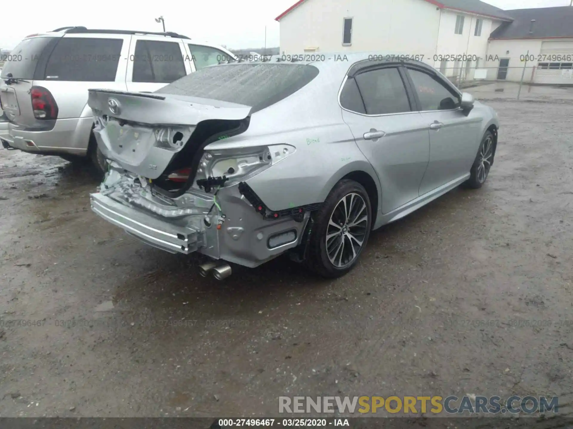 4 Photograph of a damaged car 4T1G11AK2LU307101 TOYOTA CAMRY 2020