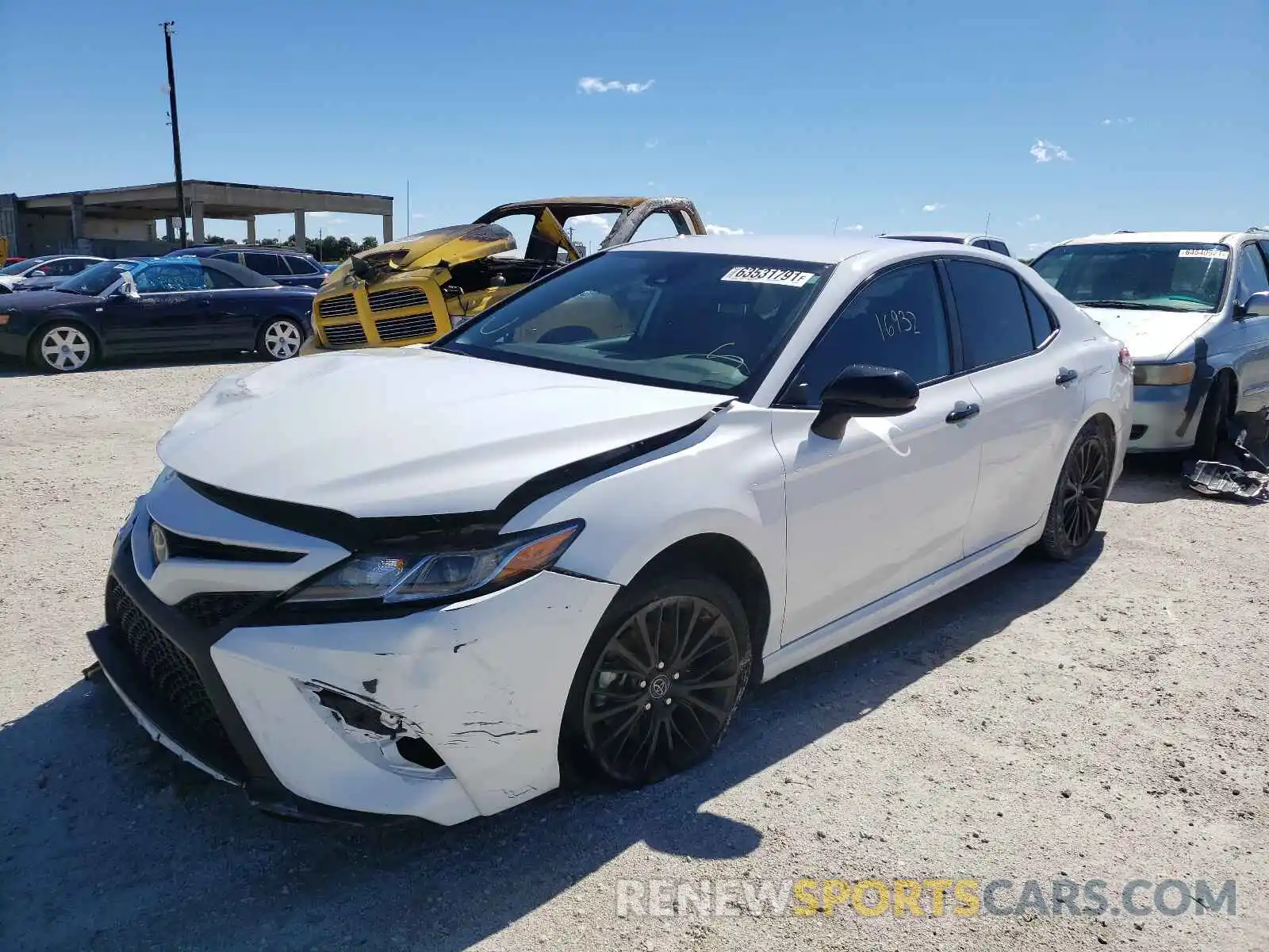 2 Photograph of a damaged car 4T1G11AK2LU318177 TOYOTA CAMRY 2020