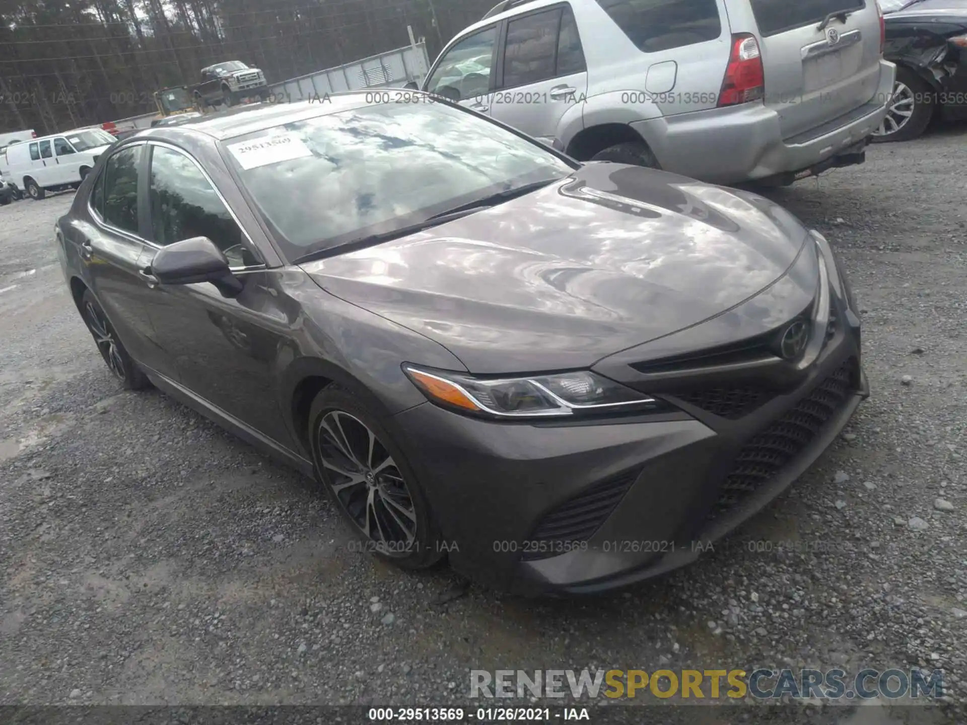 1 Photograph of a damaged car 4T1G11AK2LU323721 TOYOTA CAMRY 2020