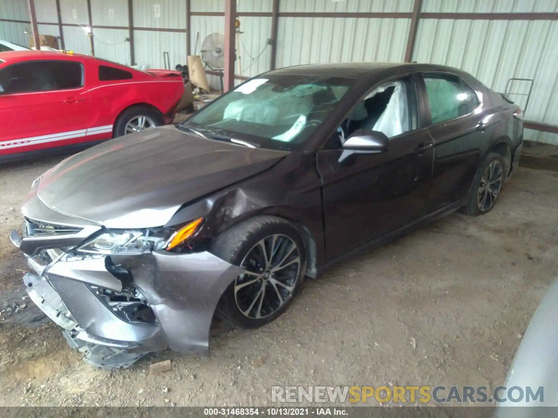 2 Photograph of a damaged car 4T1G11AK2LU327025 TOYOTA CAMRY 2020