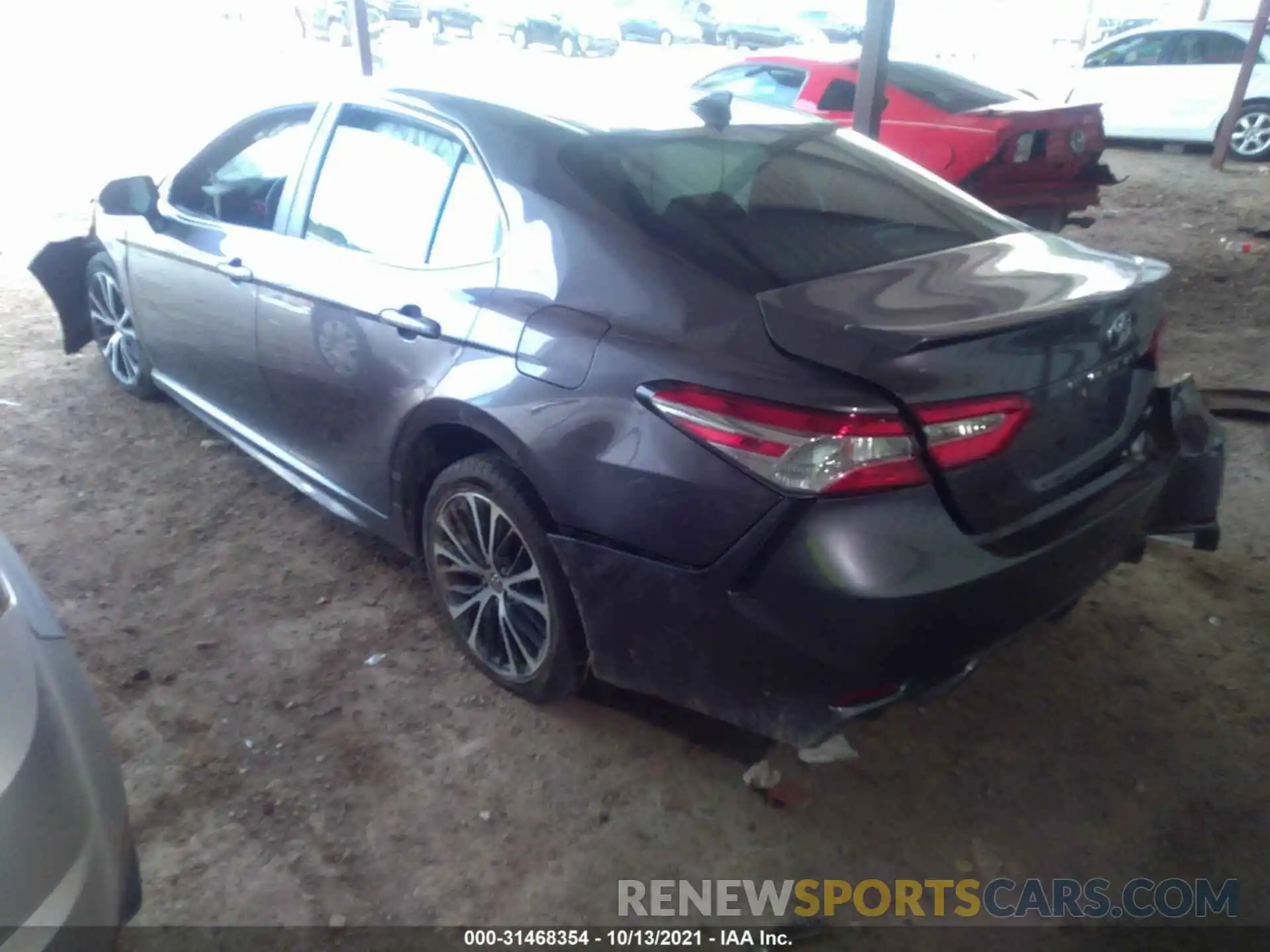 3 Photograph of a damaged car 4T1G11AK2LU327025 TOYOTA CAMRY 2020