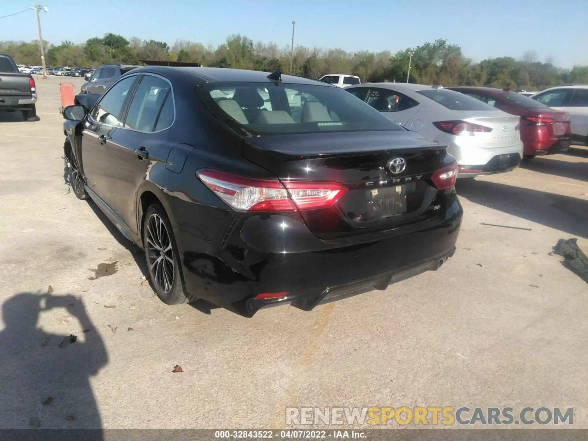 3 Photograph of a damaged car 4T1G11AK2LU327722 TOYOTA CAMRY 2020