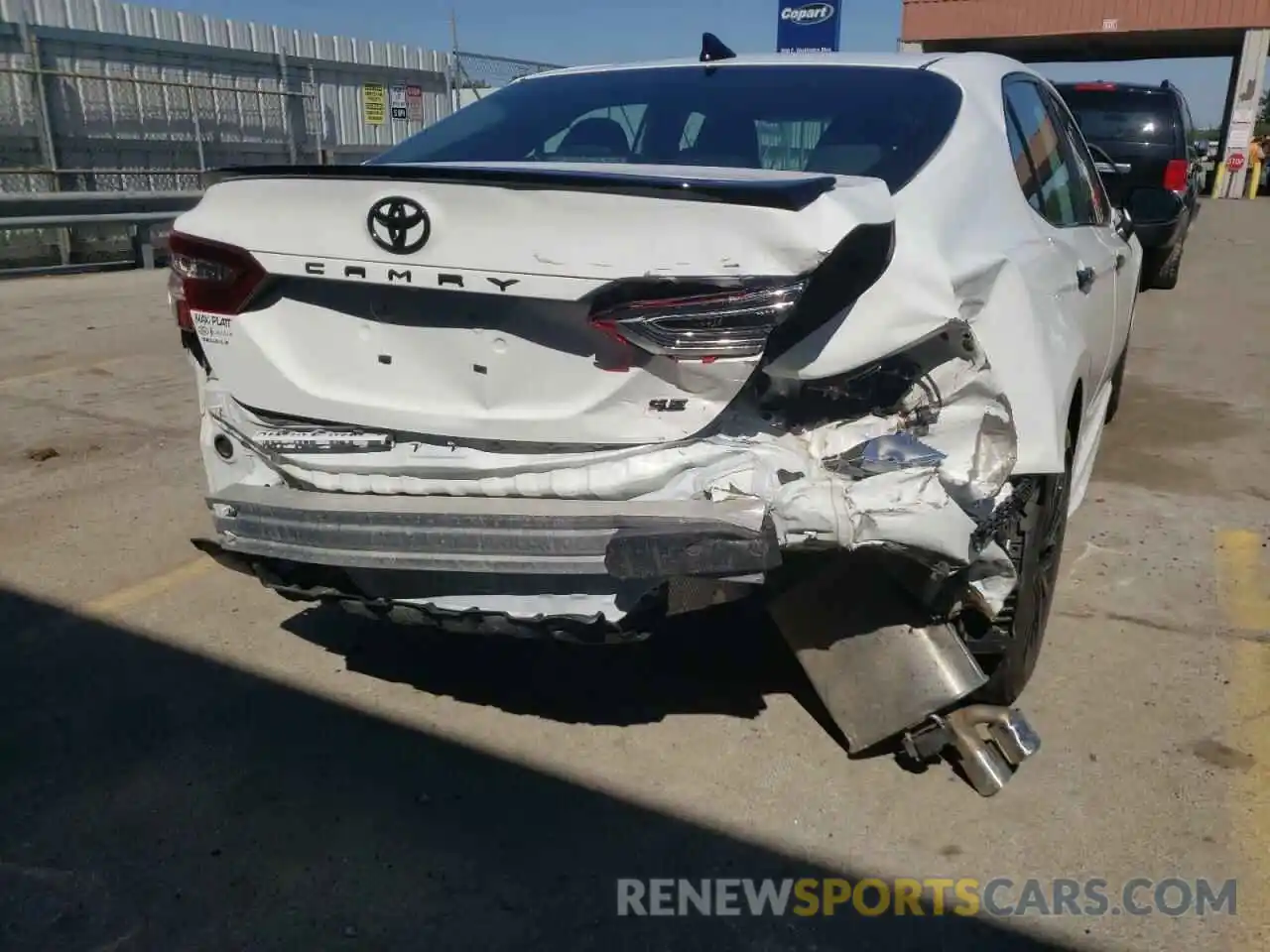 9 Photograph of a damaged car 4T1G11AK2LU330491 TOYOTA CAMRY 2020