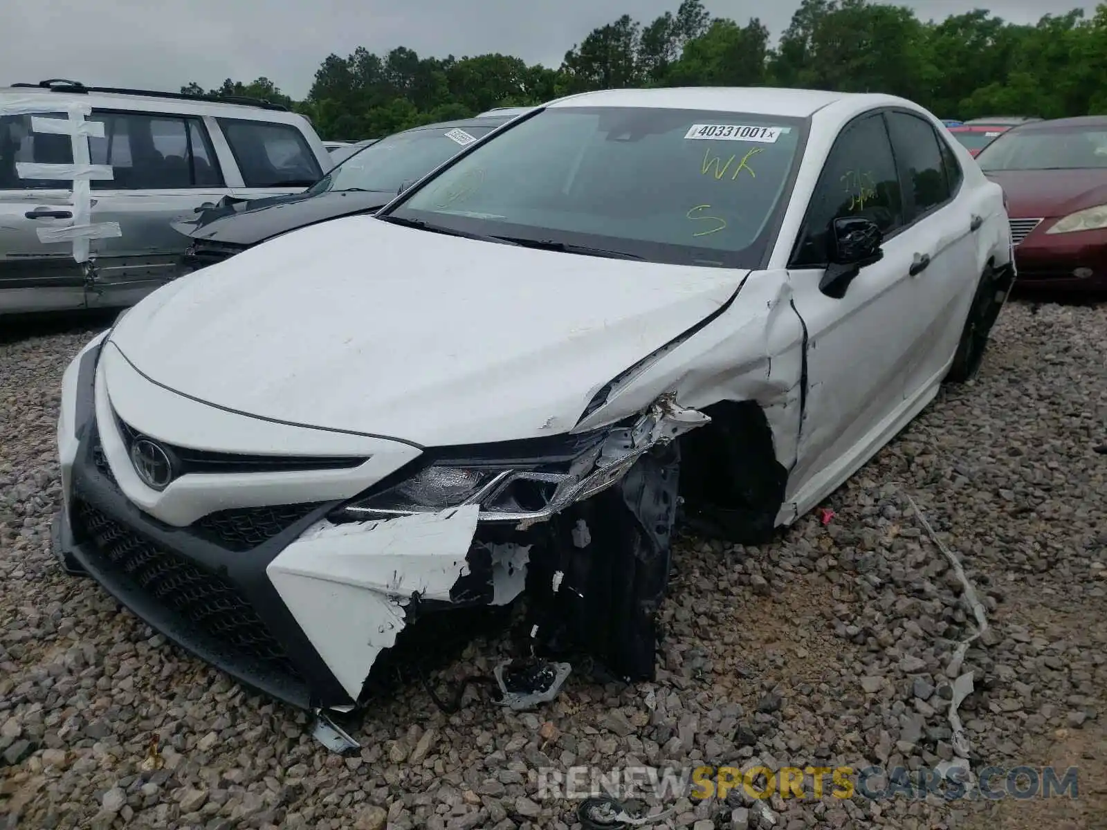 2 Photograph of a damaged car 4T1G11AK2LU330555 TOYOTA CAMRY 2020