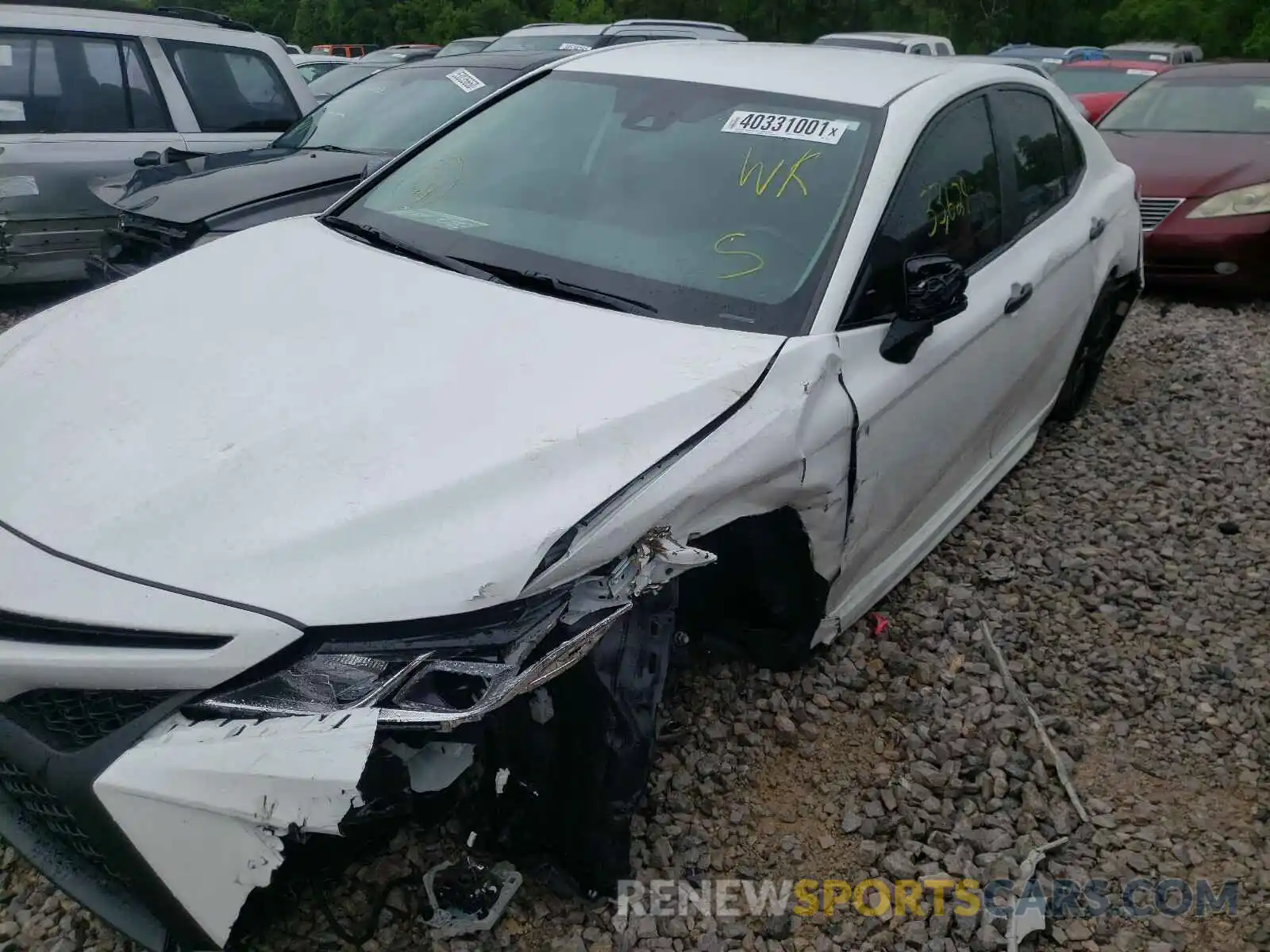 9 Photograph of a damaged car 4T1G11AK2LU330555 TOYOTA CAMRY 2020