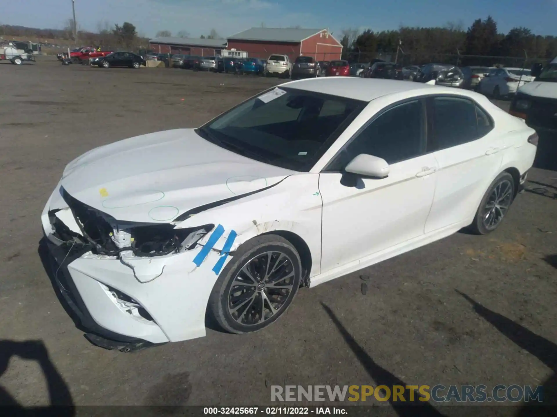 2 Photograph of a damaged car 4T1G11AK2LU332192 TOYOTA CAMRY 2020