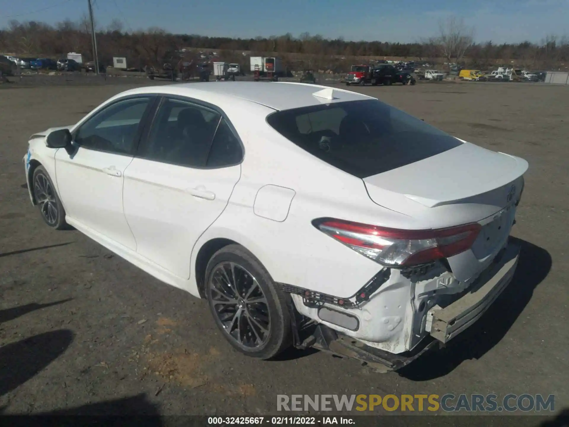 3 Photograph of a damaged car 4T1G11AK2LU332192 TOYOTA CAMRY 2020