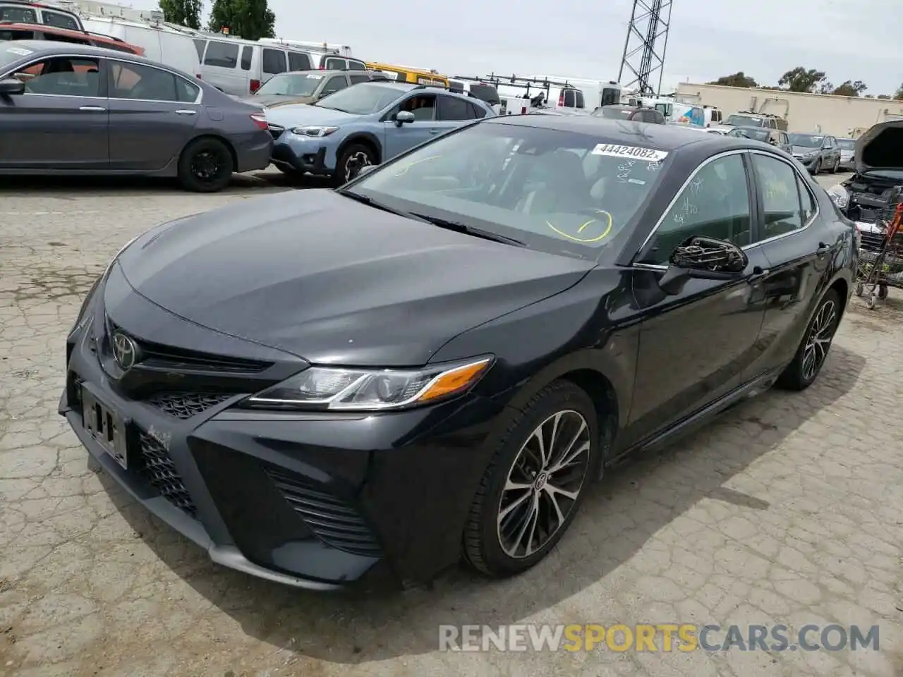 2 Photograph of a damaged car 4T1G11AK2LU334301 TOYOTA CAMRY 2020