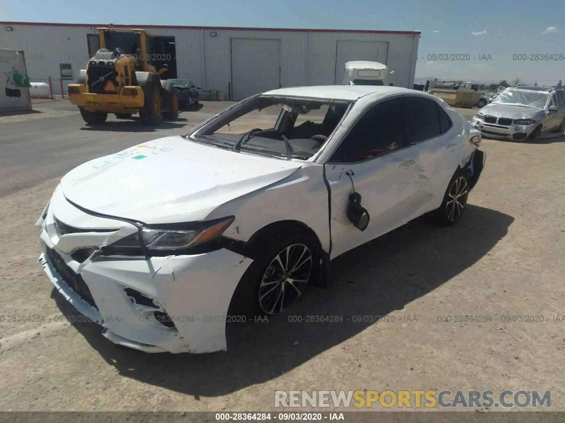 2 Photograph of a damaged car 4T1G11AK2LU335609 TOYOTA CAMRY 2020