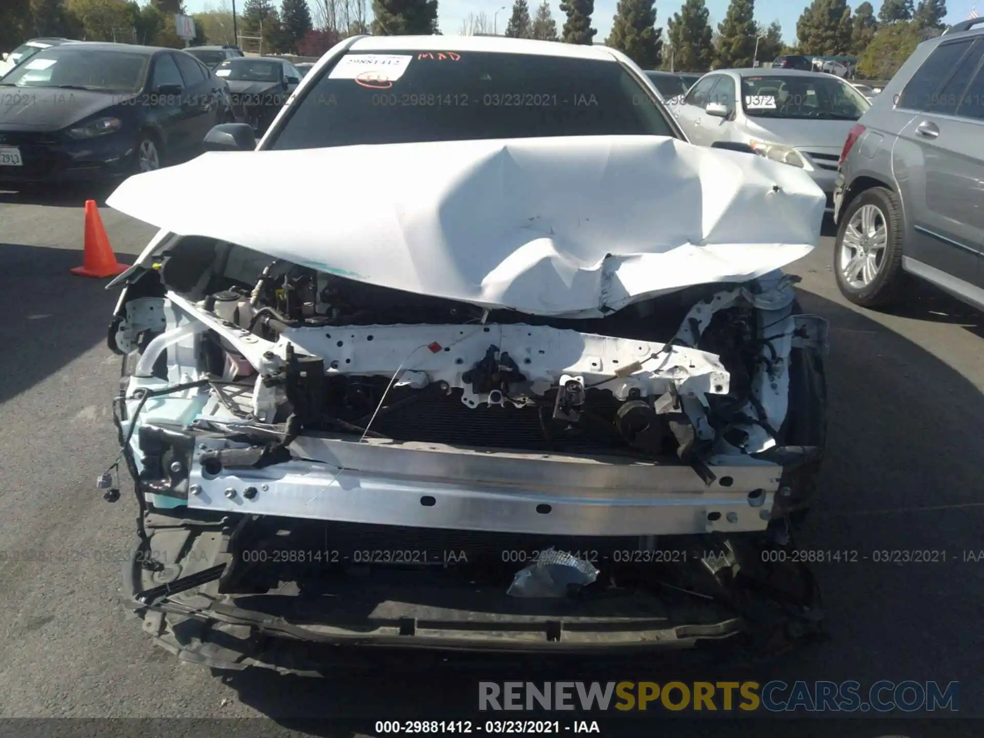 6 Photograph of a damaged car 4T1G11AK2LU337411 TOYOTA CAMRY 2020