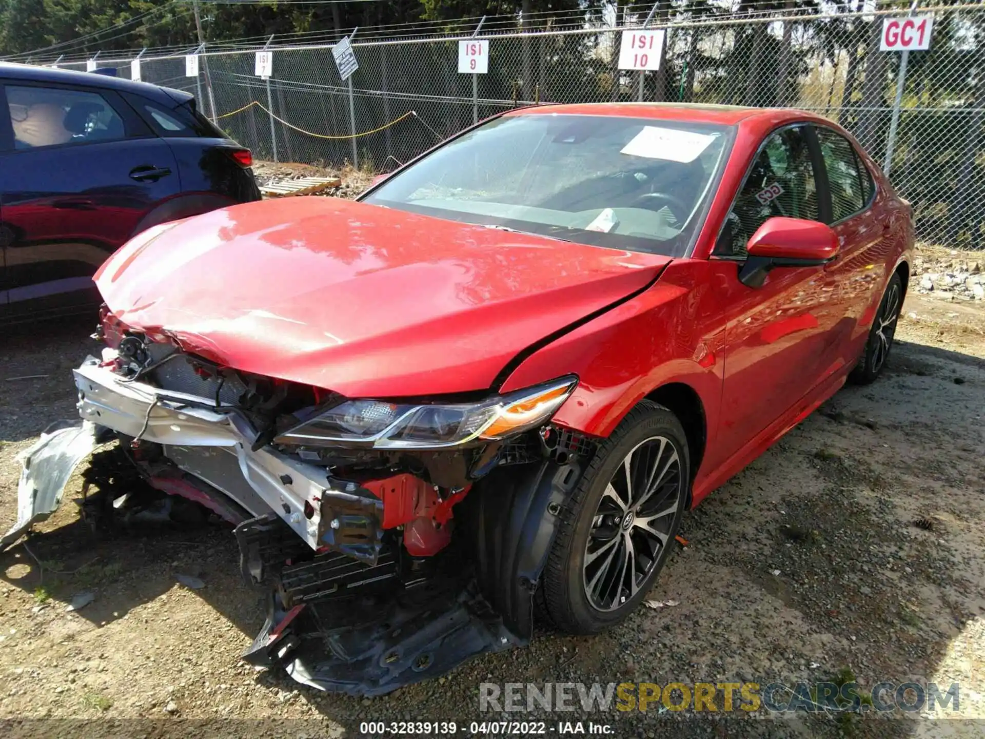 2 Photograph of a damaged car 4T1G11AK2LU339742 TOYOTA CAMRY 2020