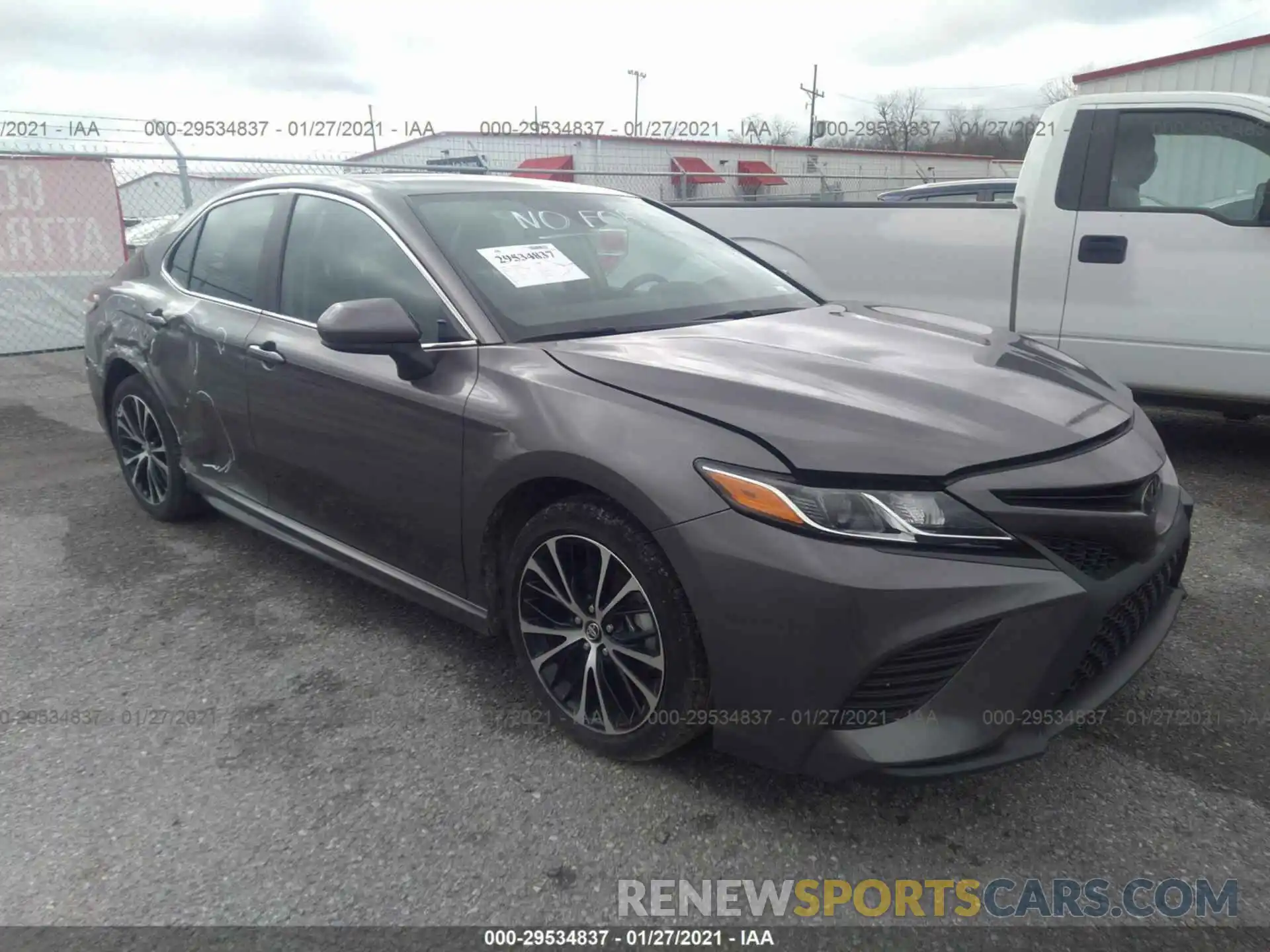 1 Photograph of a damaged car 4T1G11AK2LU340194 TOYOTA CAMRY 2020