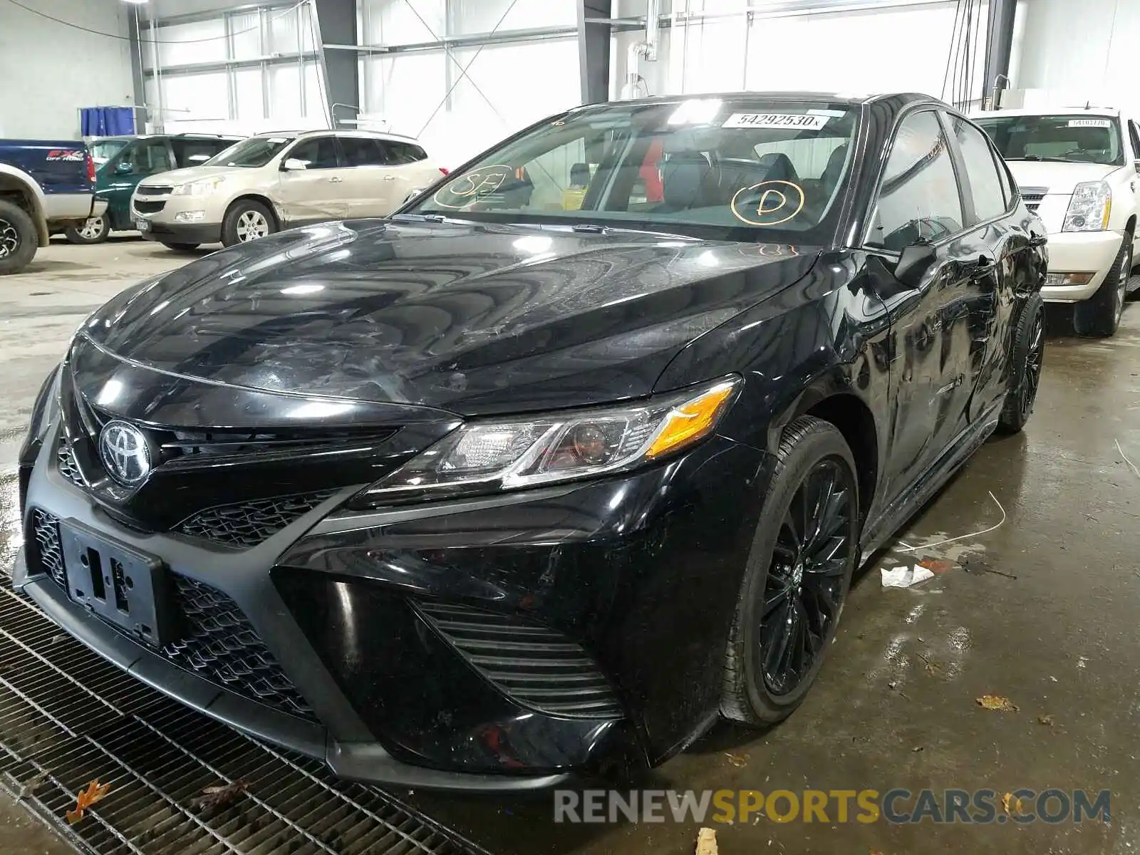 2 Photograph of a damaged car 4T1G11AK2LU343726 TOYOTA CAMRY 2020