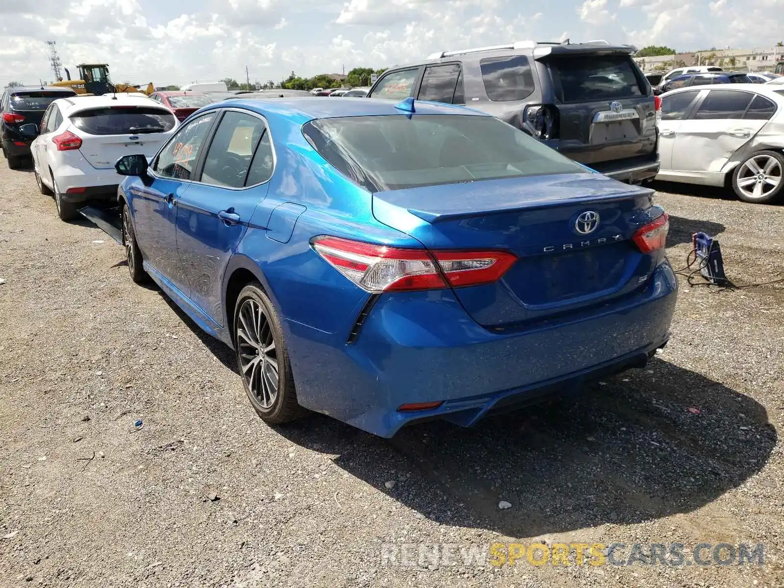 3 Photograph of a damaged car 4T1G11AK2LU343841 TOYOTA CAMRY 2020