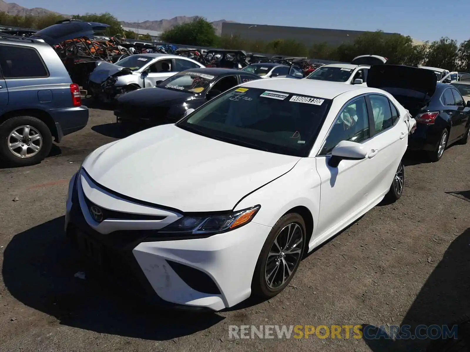 2 Photograph of a damaged car 4T1G11AK2LU344181 TOYOTA CAMRY 2020