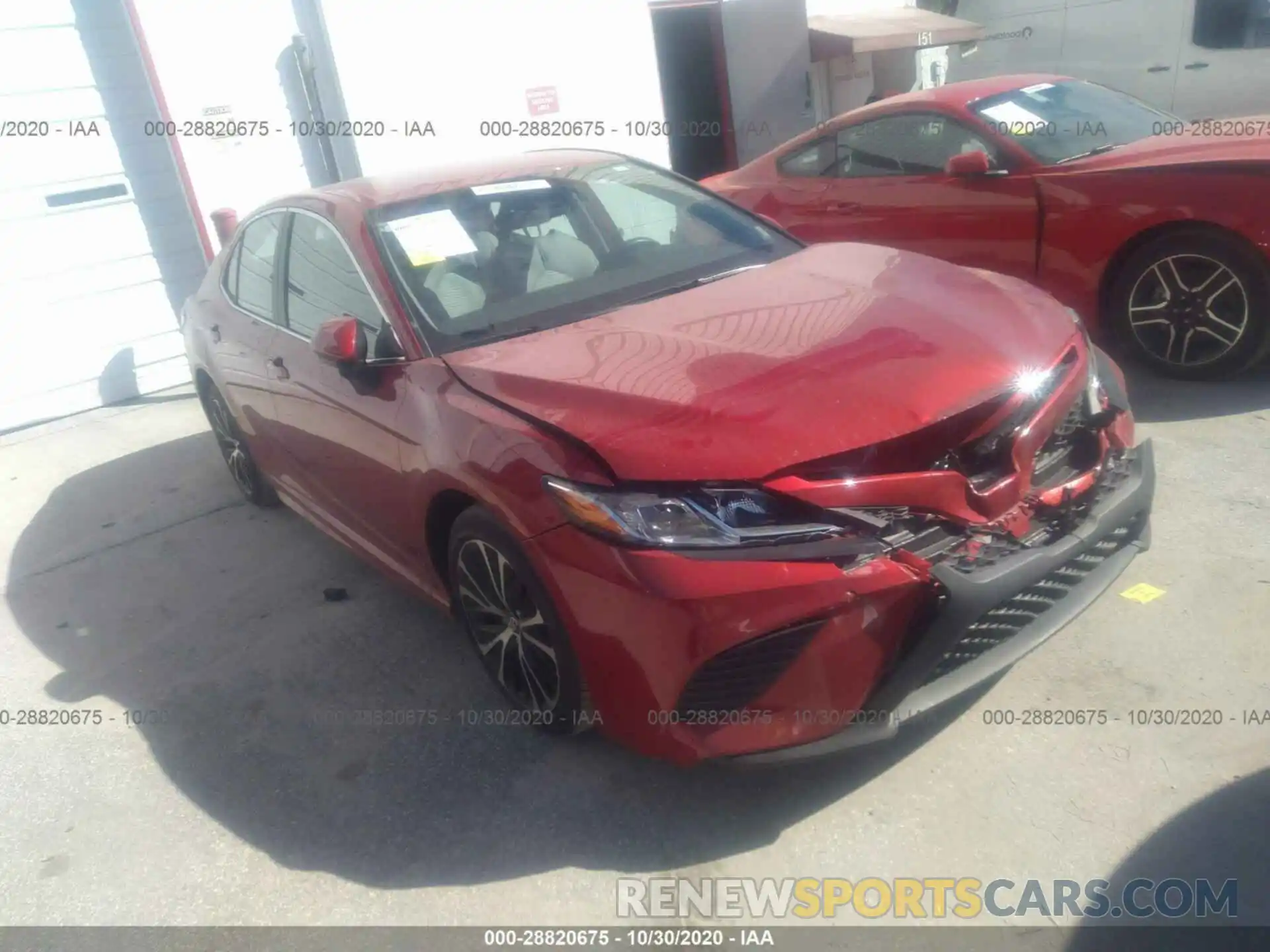 1 Photograph of a damaged car 4T1G11AK2LU346755 TOYOTA CAMRY 2020