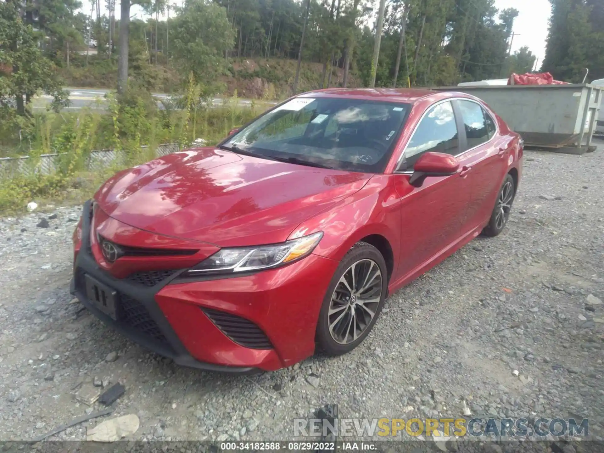 2 Photograph of a damaged car 4T1G11AK2LU346870 TOYOTA CAMRY 2020