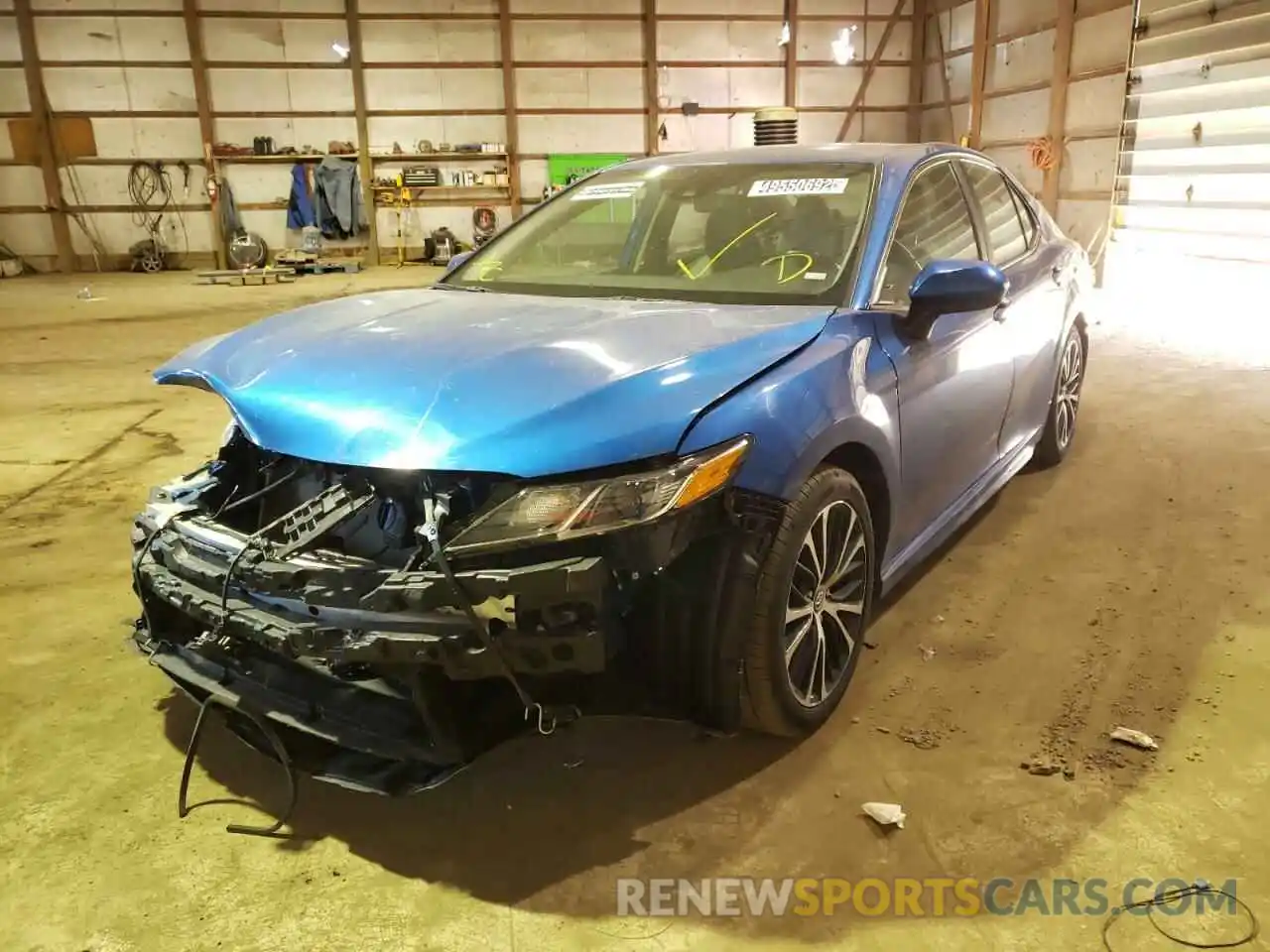 2 Photograph of a damaged car 4T1G11AK2LU347386 TOYOTA CAMRY 2020