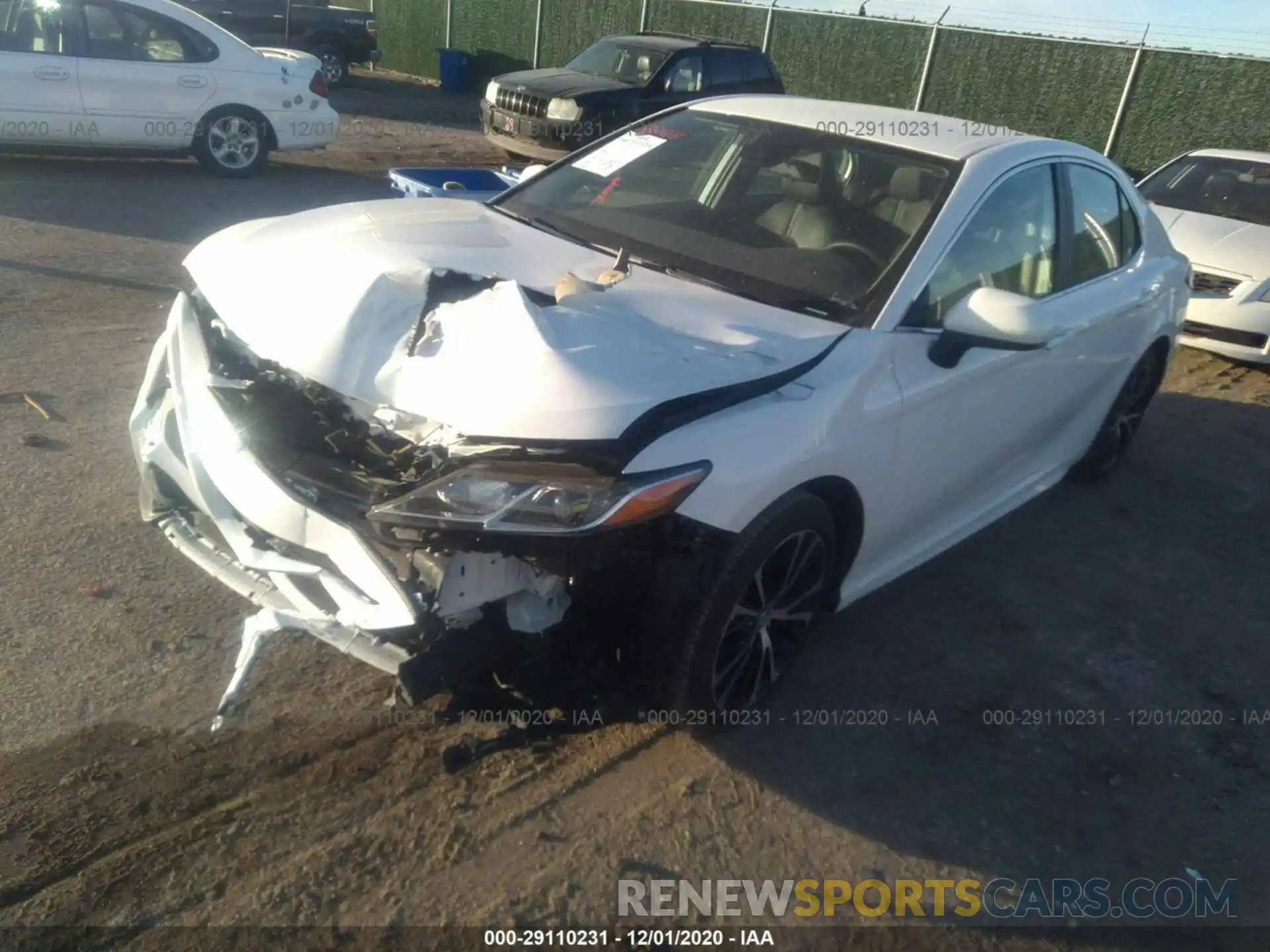 2 Photograph of a damaged car 4T1G11AK2LU347615 TOYOTA CAMRY 2020