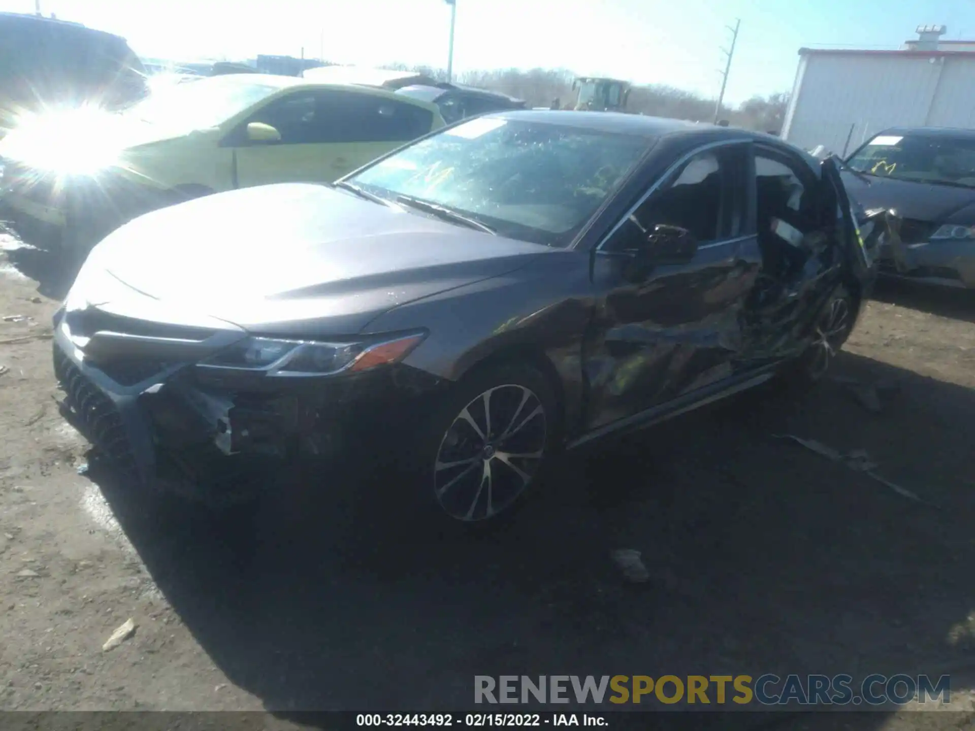 2 Photograph of a damaged car 4T1G11AK2LU347940 TOYOTA CAMRY 2020