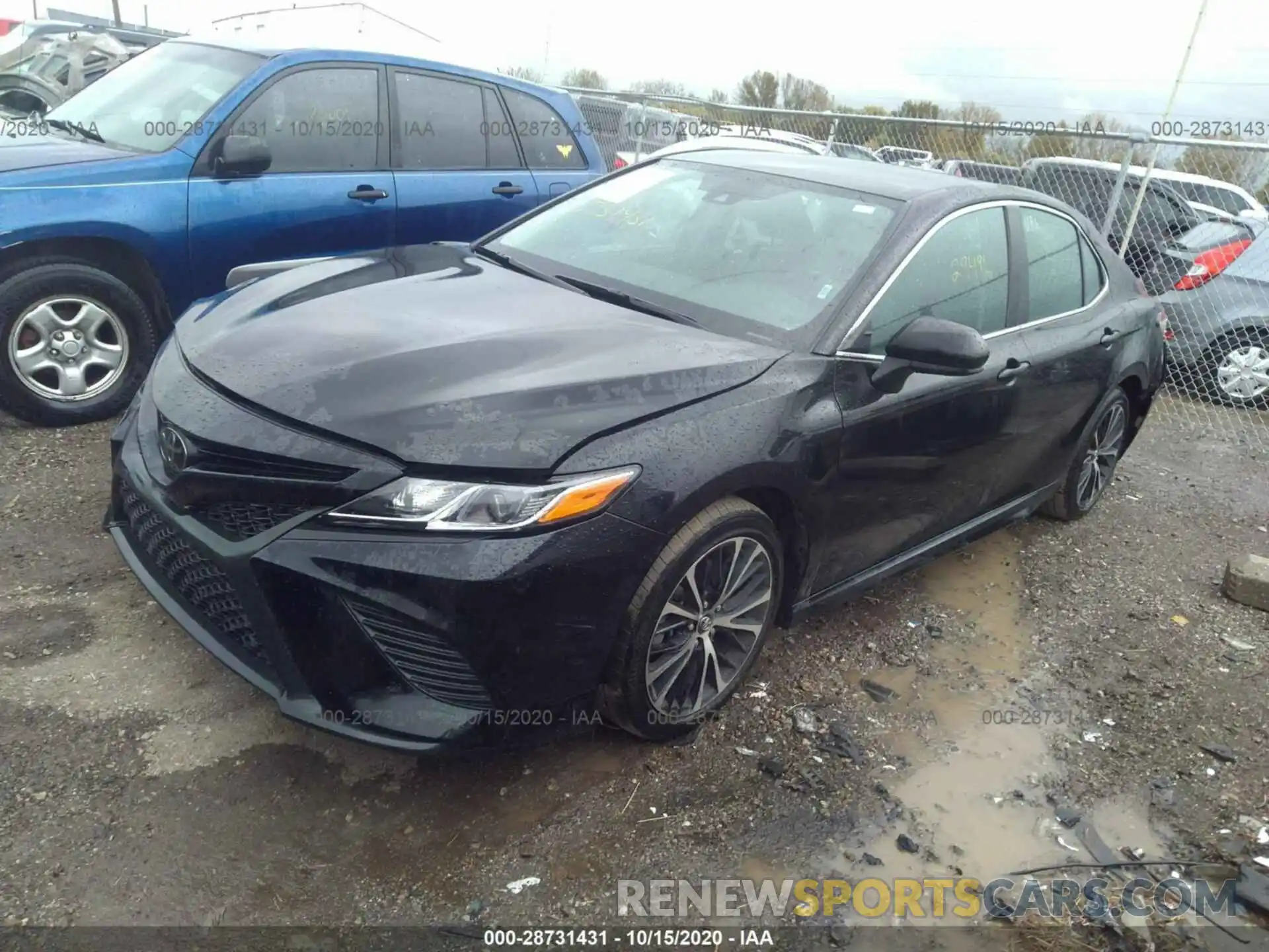 2 Photograph of a damaged car 4T1G11AK2LU348893 TOYOTA CAMRY 2020