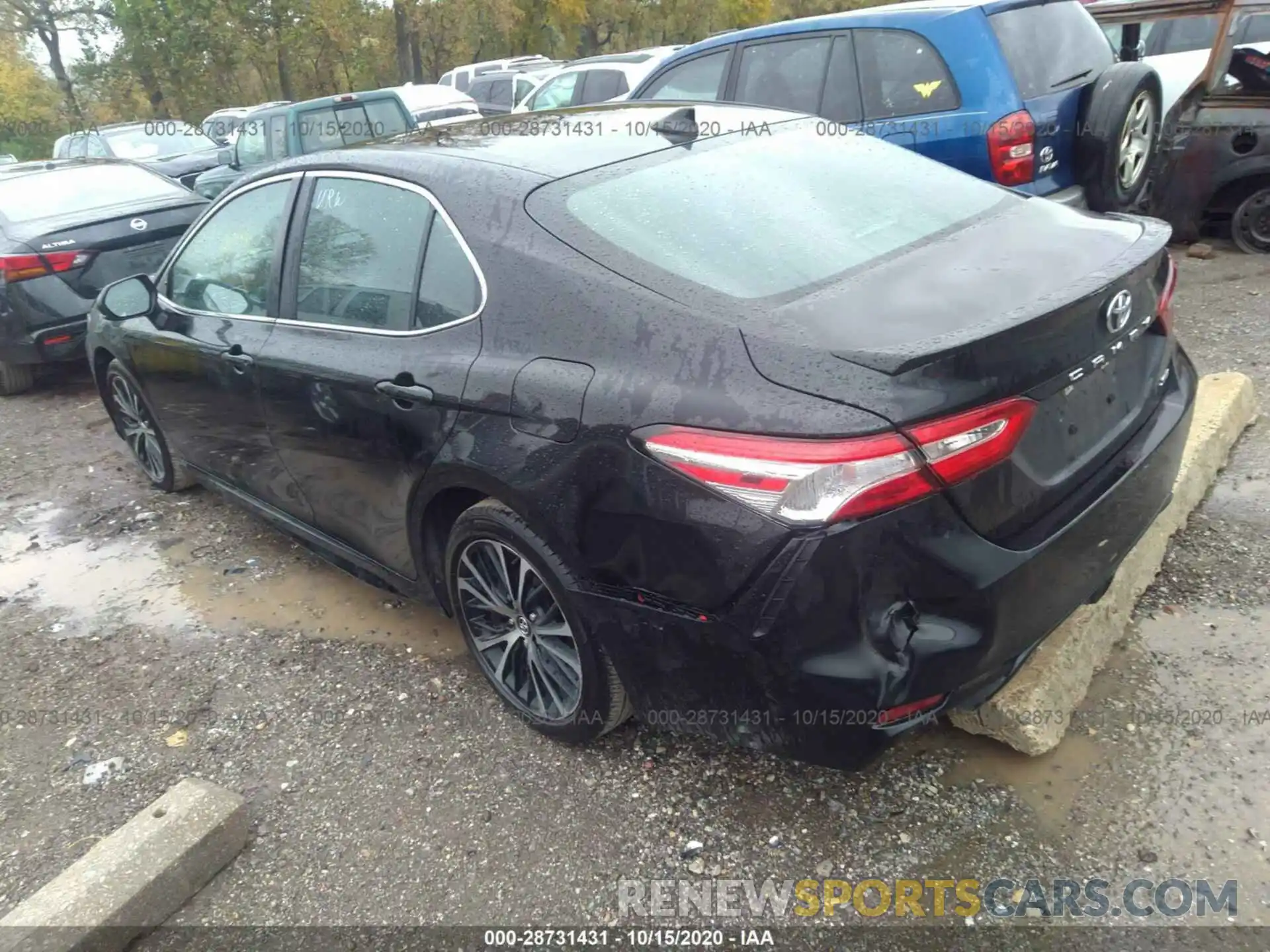 3 Photograph of a damaged car 4T1G11AK2LU348893 TOYOTA CAMRY 2020