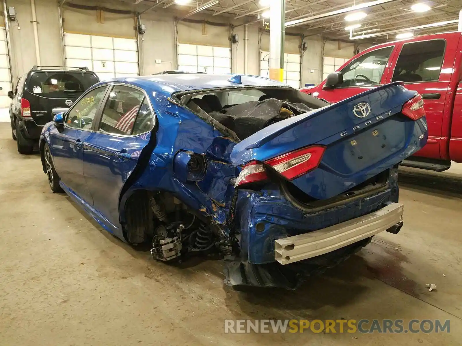 3 Photograph of a damaged car 4T1G11AK2LU349400 TOYOTA CAMRY 2020