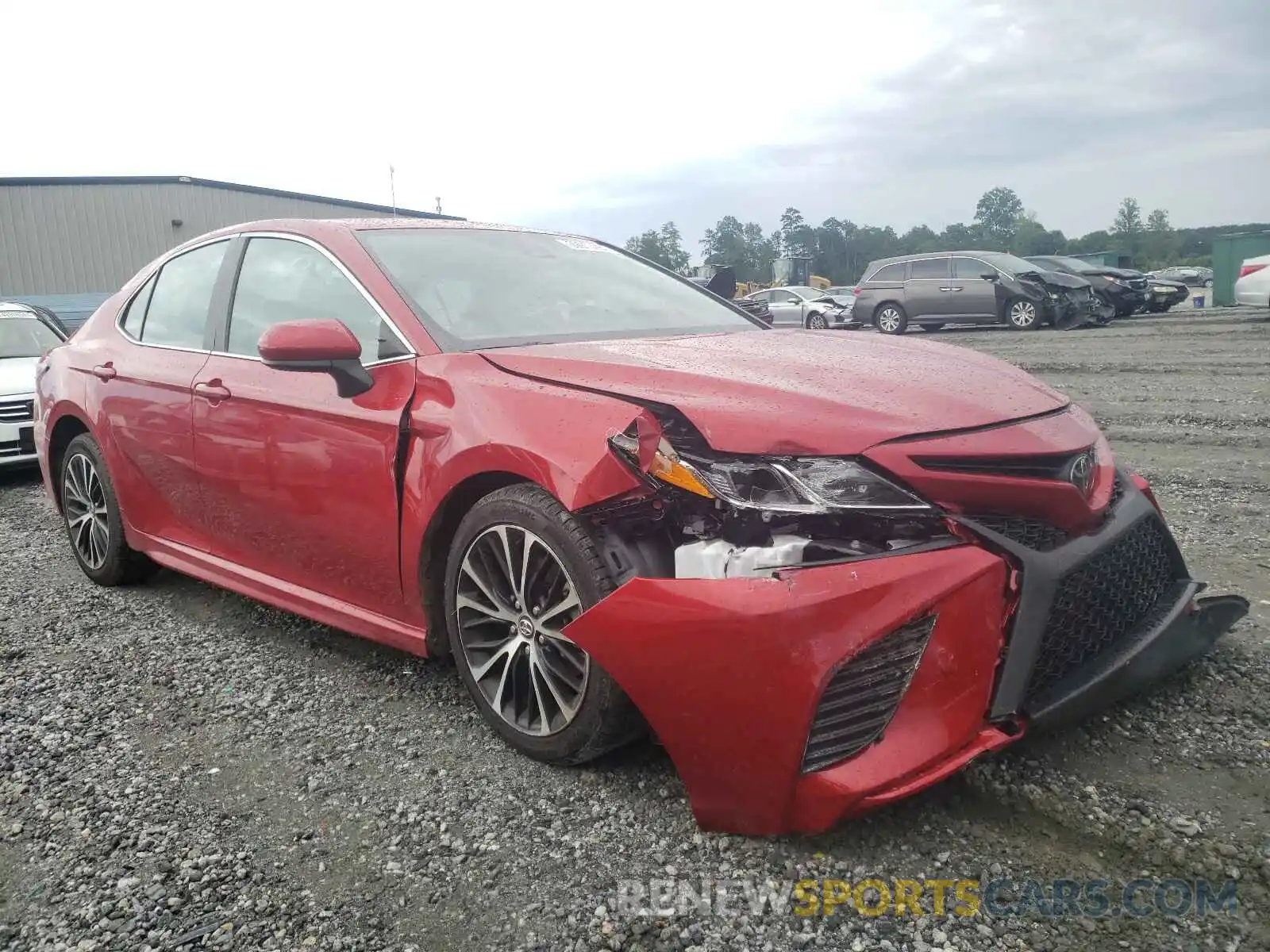 1 Photograph of a damaged car 4T1G11AK2LU351468 TOYOTA CAMRY 2020