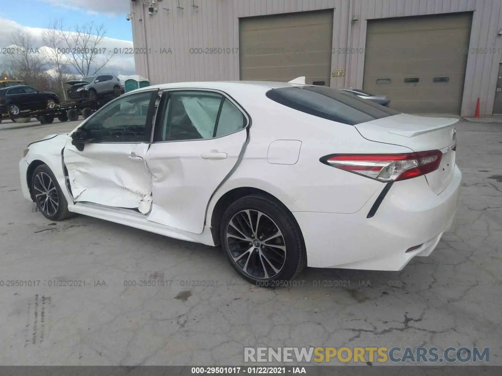 3 Photograph of a damaged car 4T1G11AK2LU353110 TOYOTA CAMRY 2020