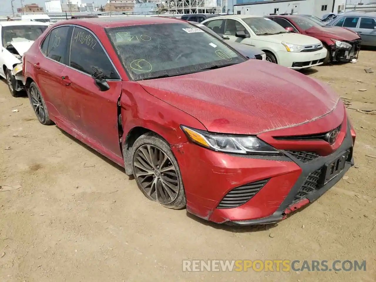 1 Photograph of a damaged car 4T1G11AK2LU357772 TOYOTA CAMRY 2020