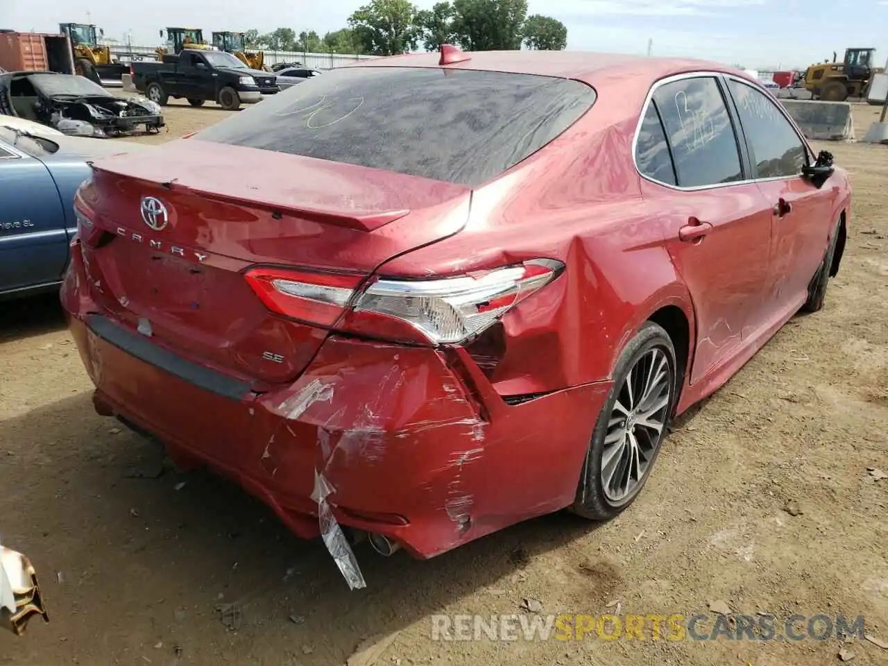 4 Photograph of a damaged car 4T1G11AK2LU357772 TOYOTA CAMRY 2020