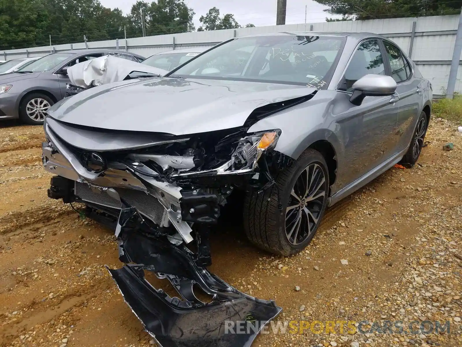 2 Photograph of a damaged car 4T1G11AK2LU357853 TOYOTA CAMRY 2020