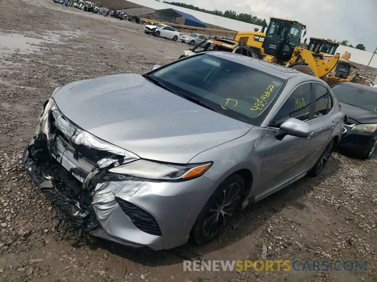 2 Photograph of a damaged car 4T1G11AK2LU357982 TOYOTA CAMRY 2020