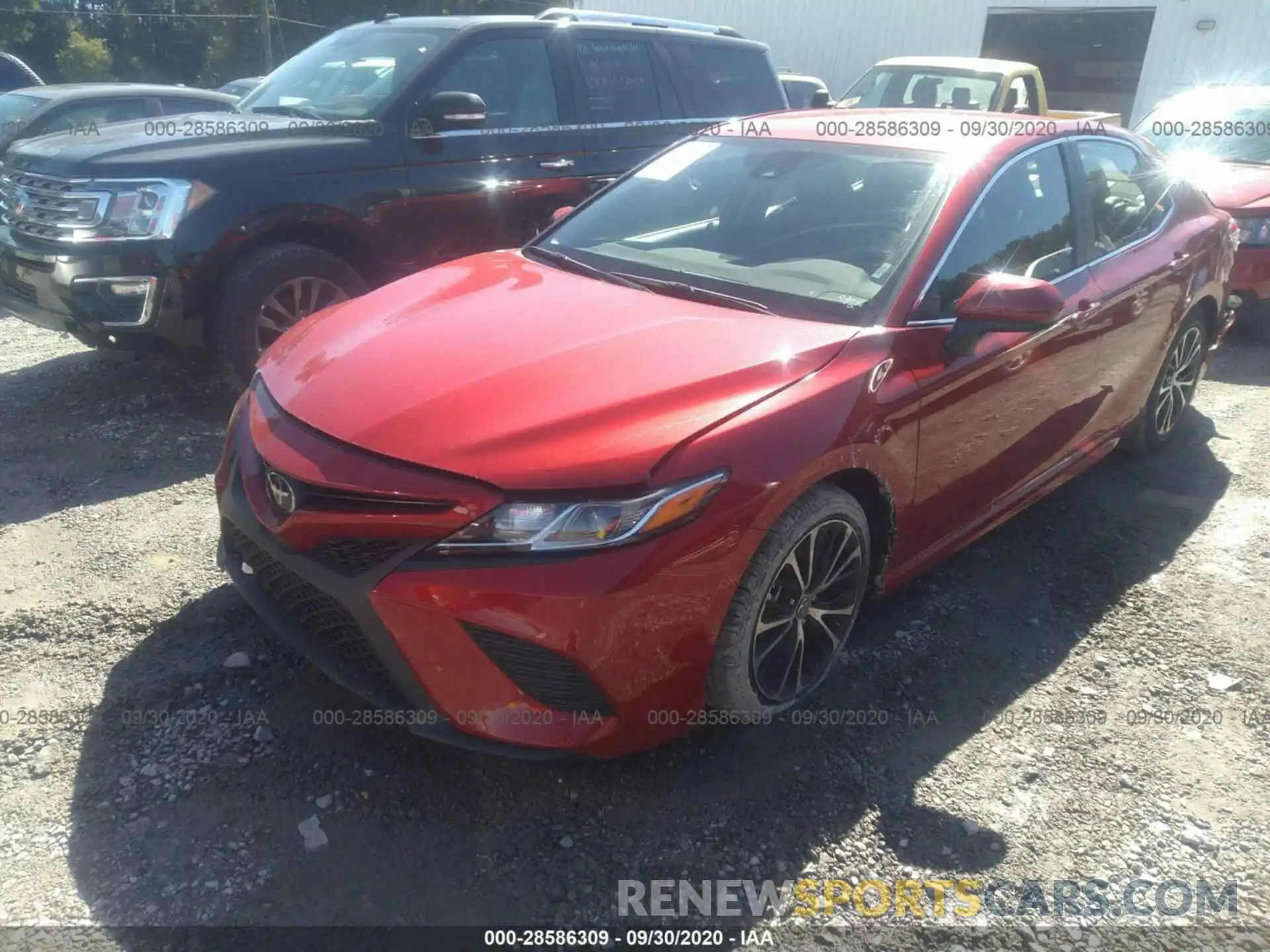 2 Photograph of a damaged car 4T1G11AK2LU360753 TOYOTA CAMRY 2020