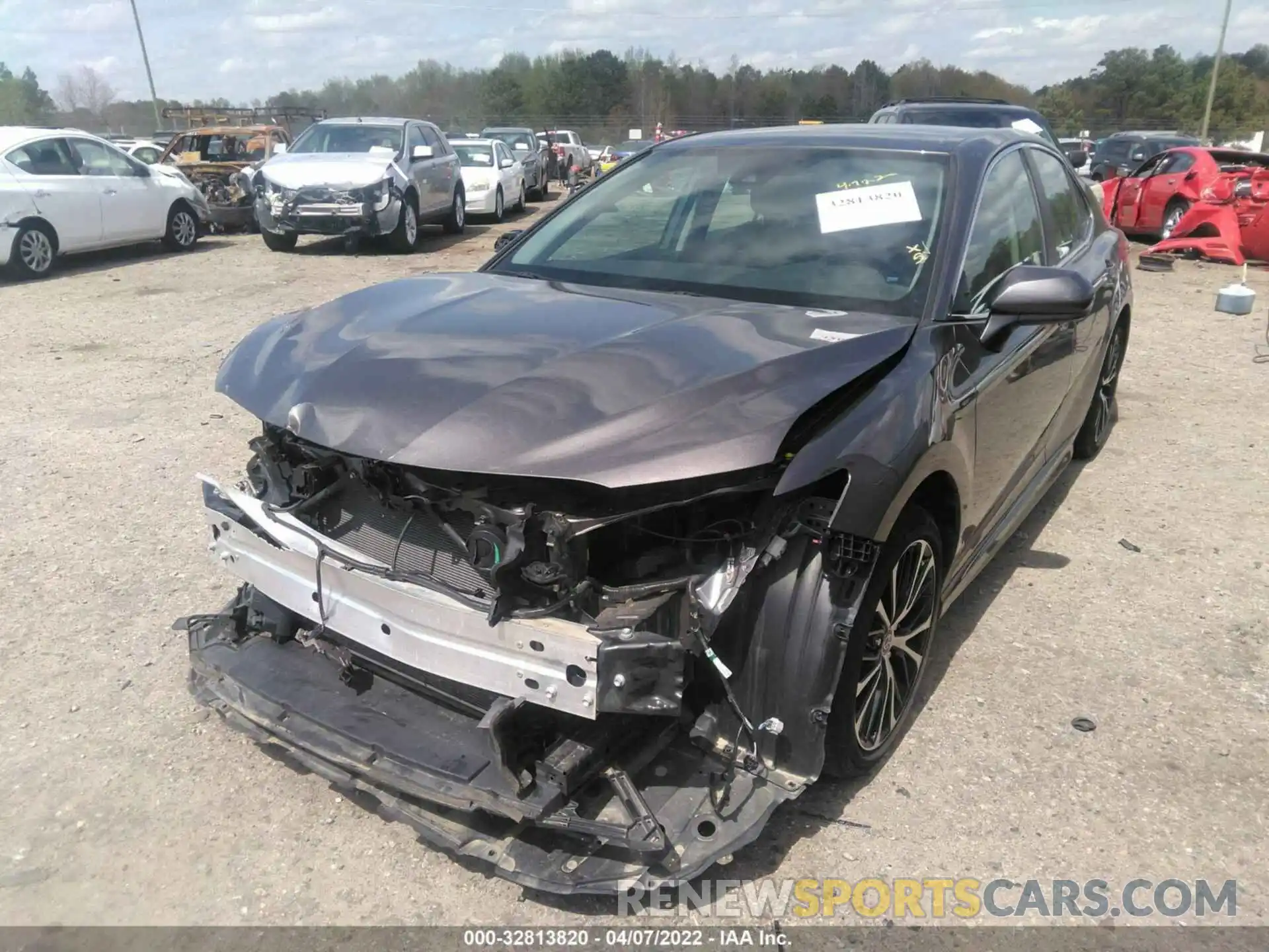 2 Photograph of a damaged car 4T1G11AK2LU361269 TOYOTA CAMRY 2020