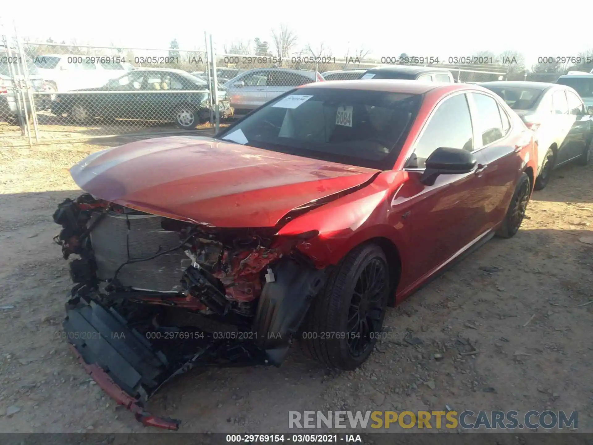 2 Photograph of a damaged car 4T1G11AK2LU363605 TOYOTA CAMRY 2020