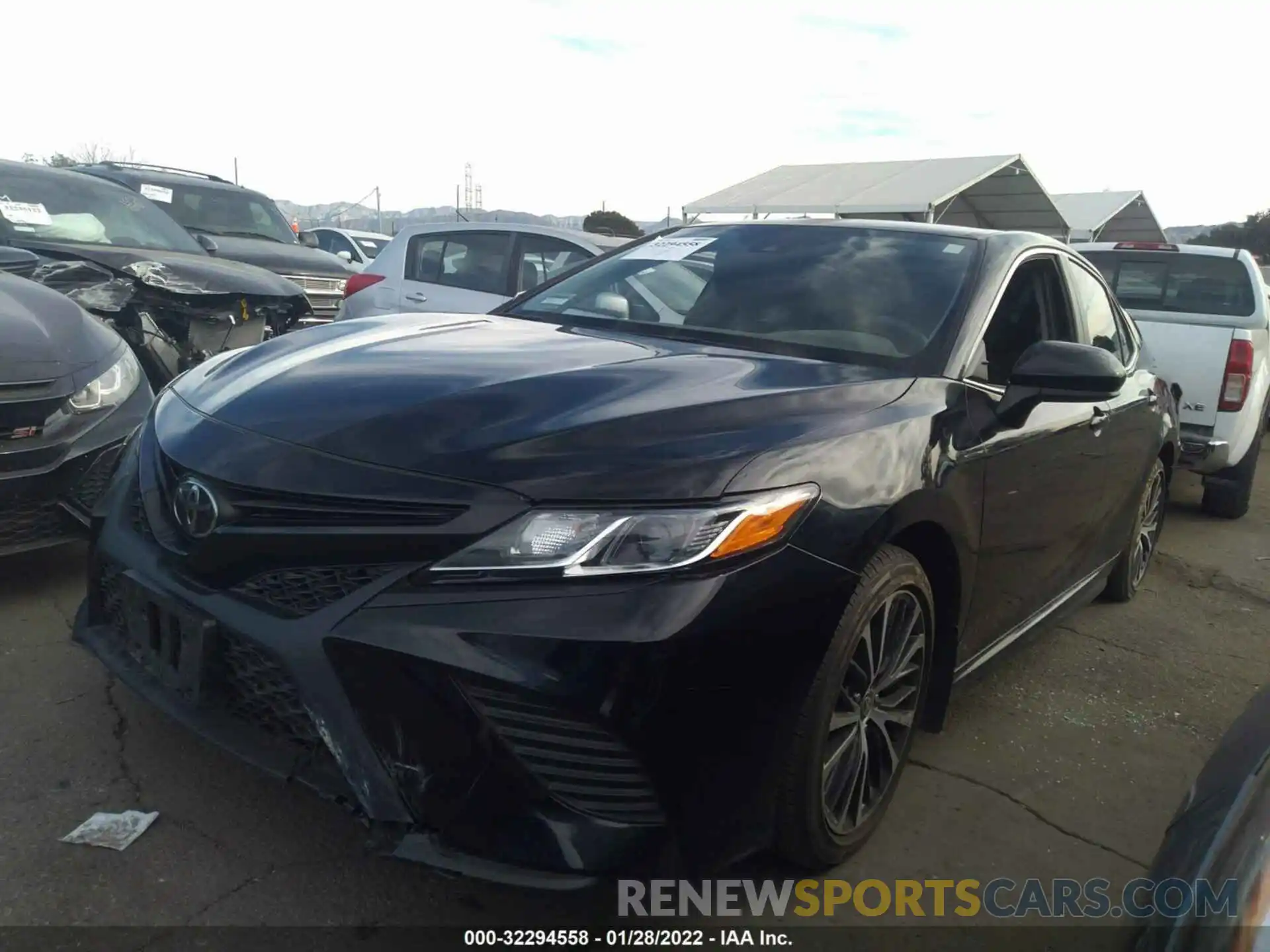 2 Photograph of a damaged car 4T1G11AK2LU364561 TOYOTA CAMRY 2020