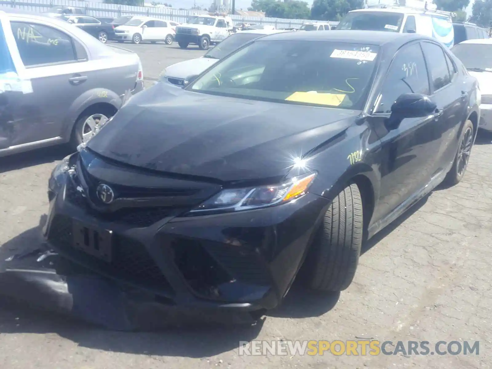 2 Photograph of a damaged car 4T1G11AK2LU365600 TOYOTA CAMRY 2020