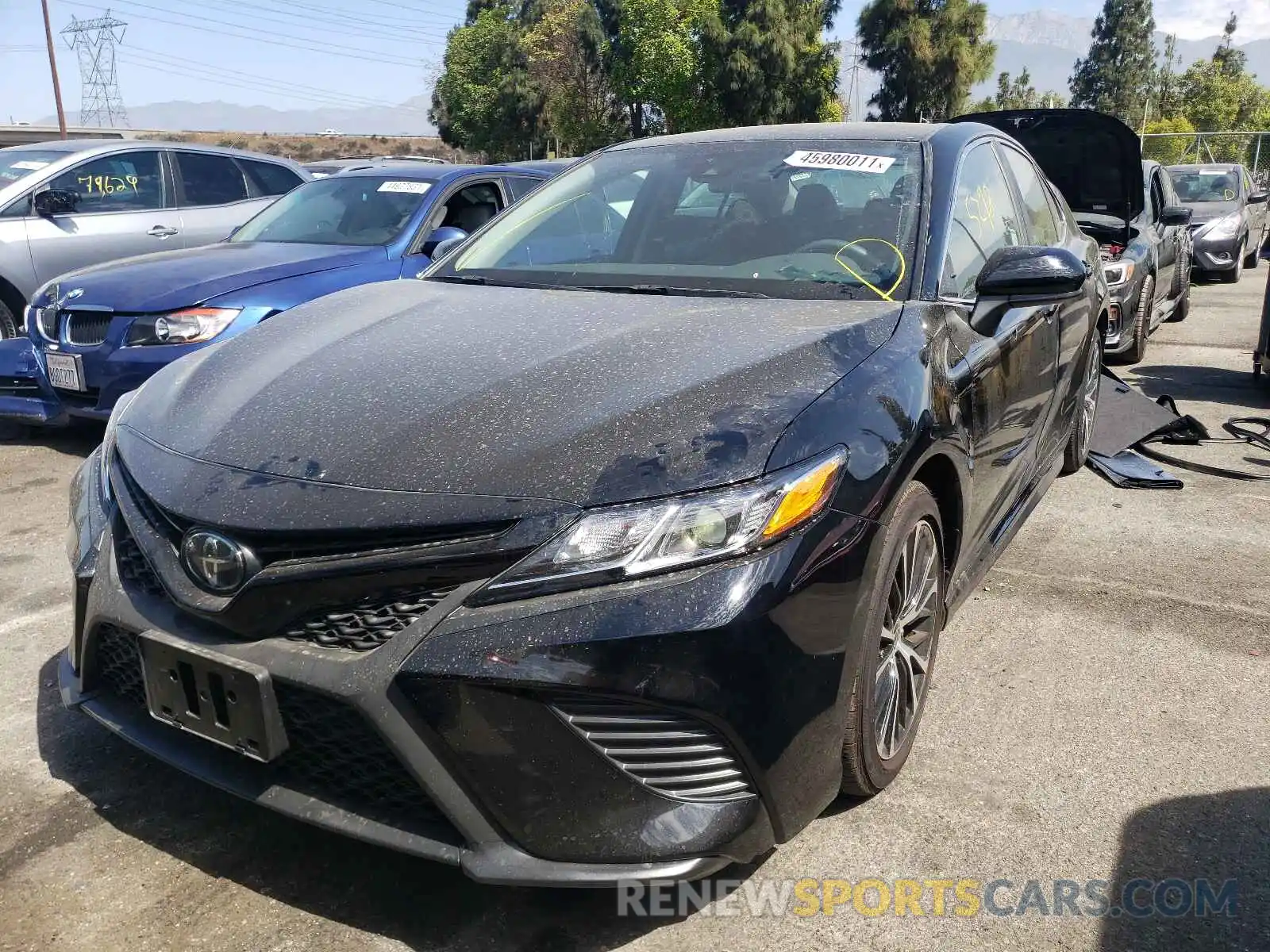 2 Photograph of a damaged car 4T1G11AK2LU373373 TOYOTA CAMRY 2020