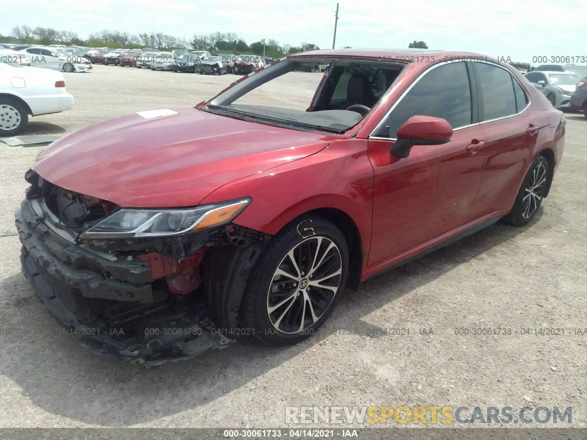 2 Photograph of a damaged car 4T1G11AK2LU375088 TOYOTA CAMRY 2020