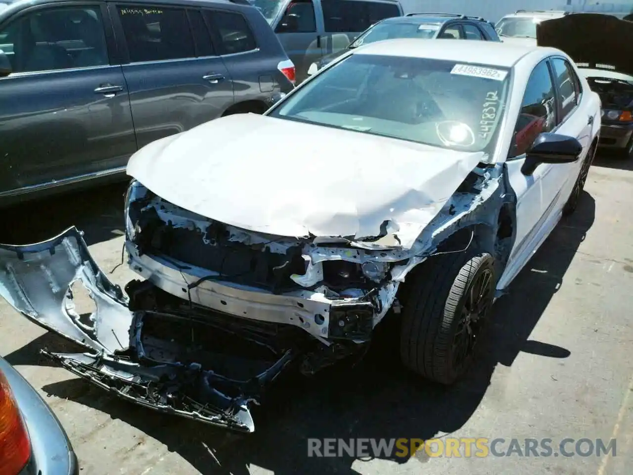 2 Photograph of a damaged car 4T1G11AK2LU381909 TOYOTA CAMRY 2020