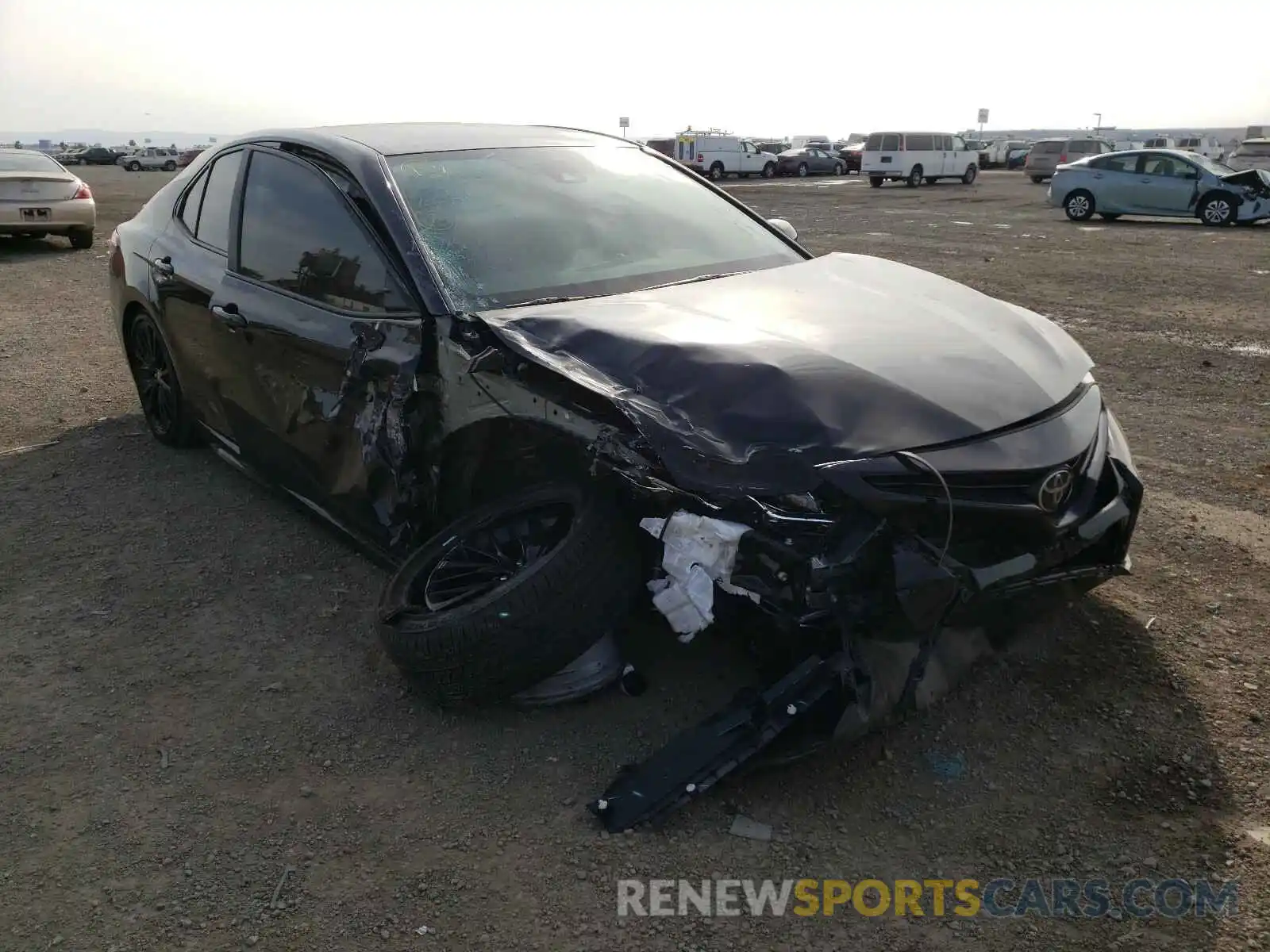 1 Photograph of a damaged car 4T1G11AK2LU382302 TOYOTA CAMRY 2020