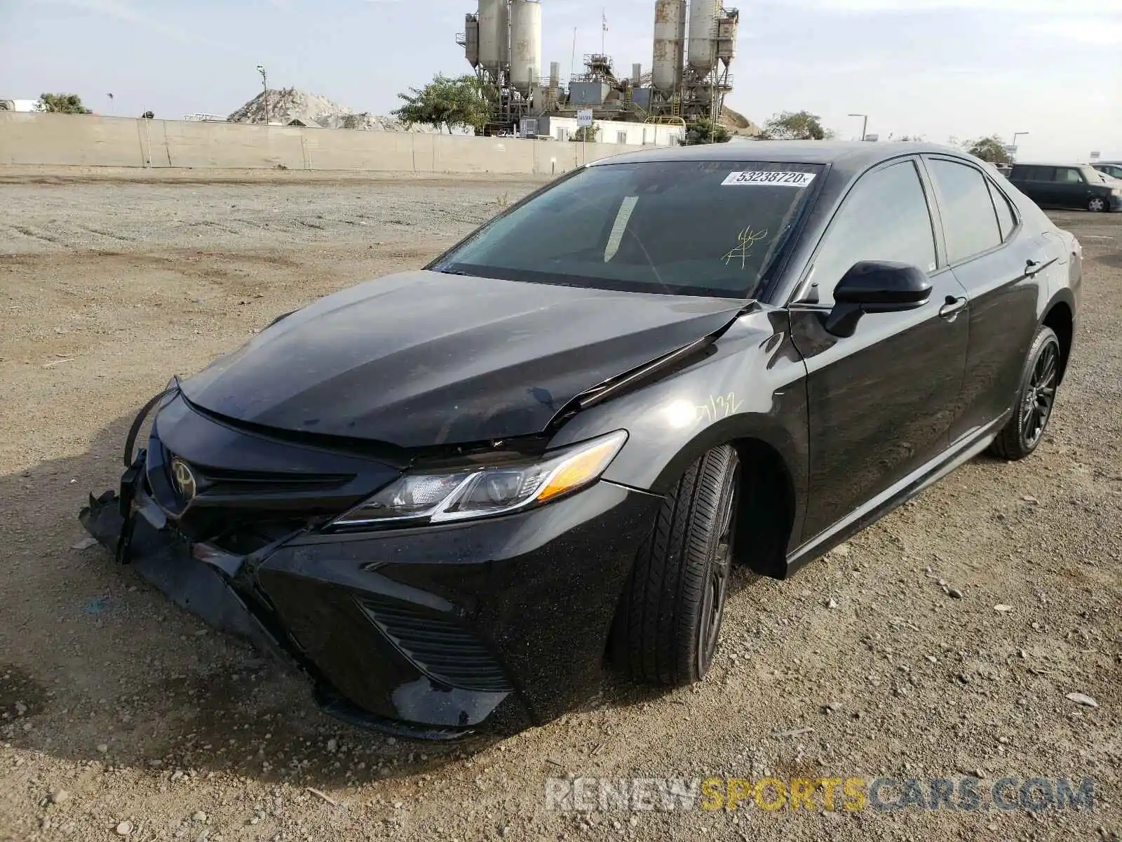 2 Photograph of a damaged car 4T1G11AK2LU382302 TOYOTA CAMRY 2020