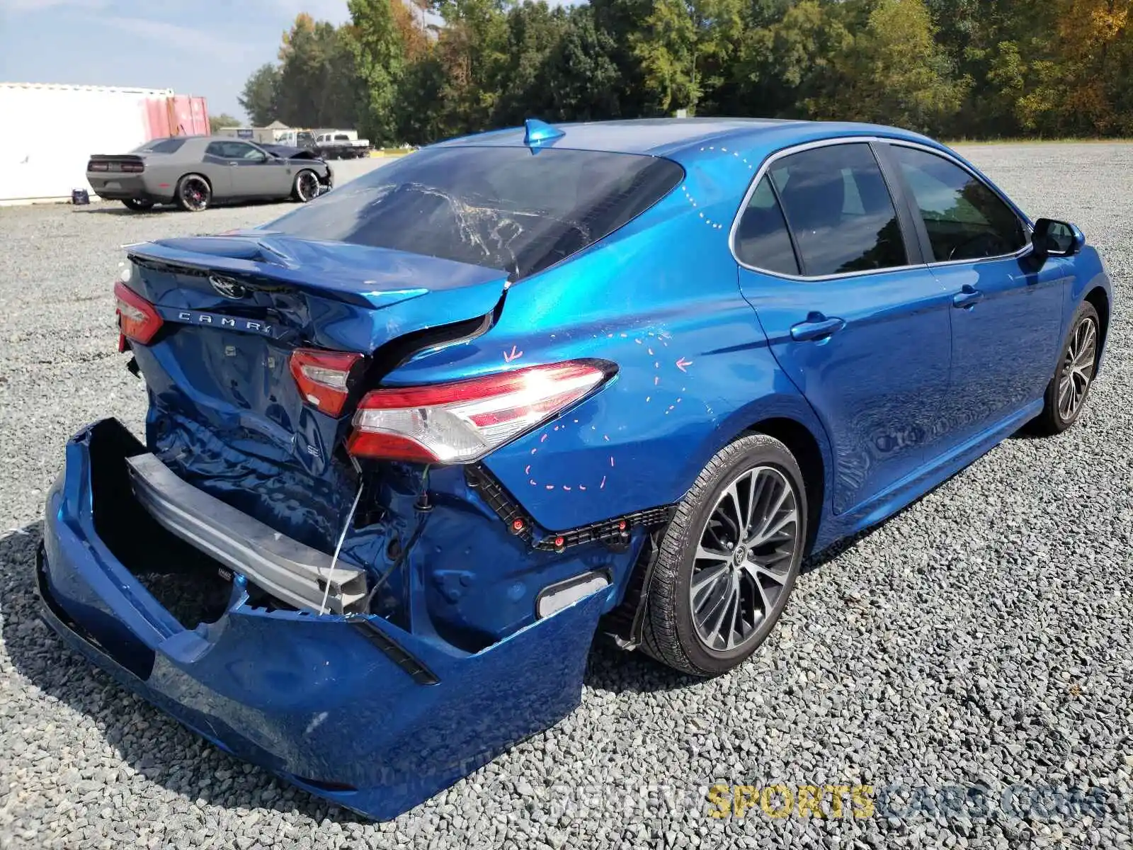 4 Photograph of a damaged car 4T1G11AK2LU383174 TOYOTA CAMRY 2020