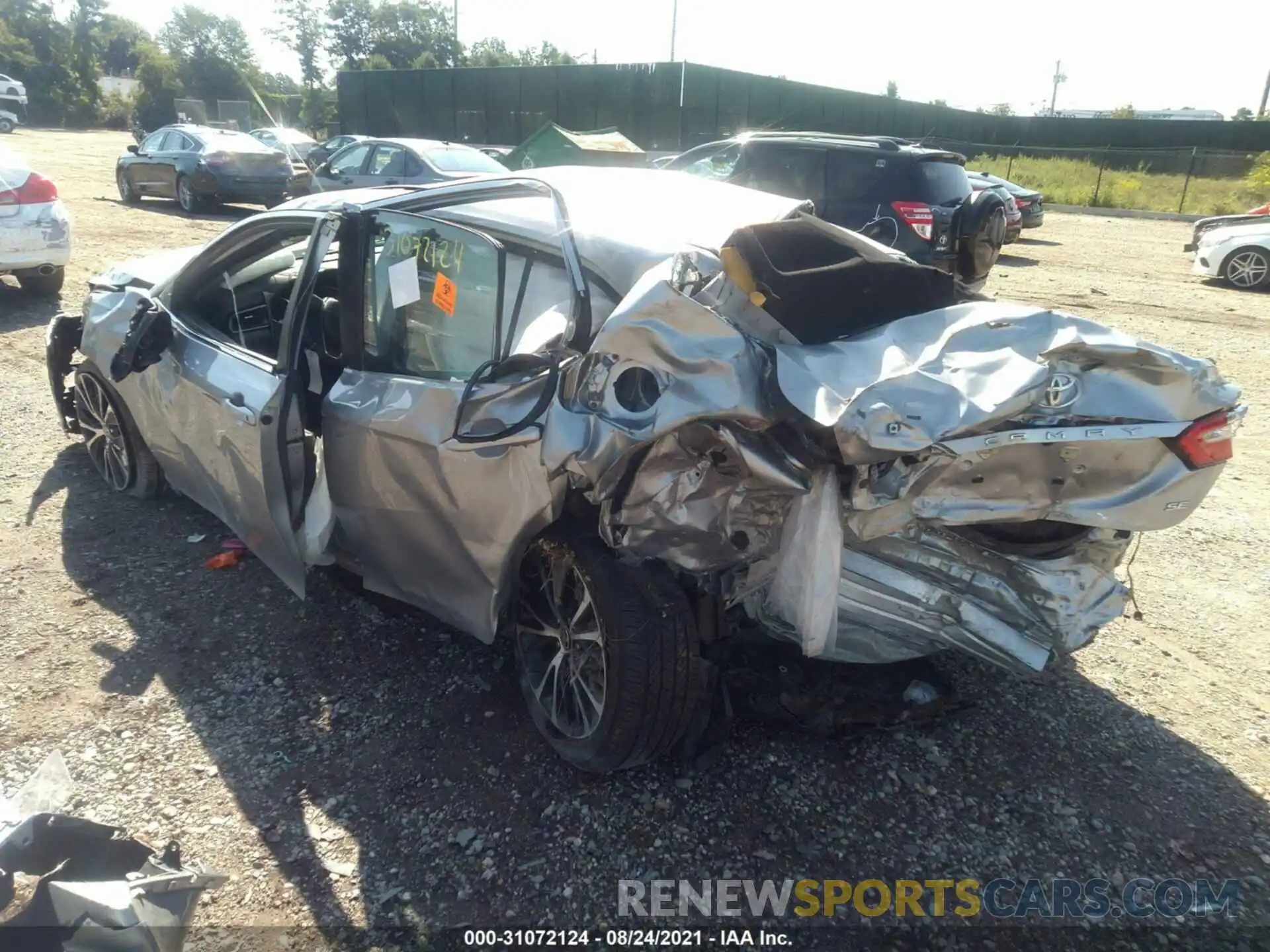 3 Photograph of a damaged car 4T1G11AK2LU384616 TOYOTA CAMRY 2020