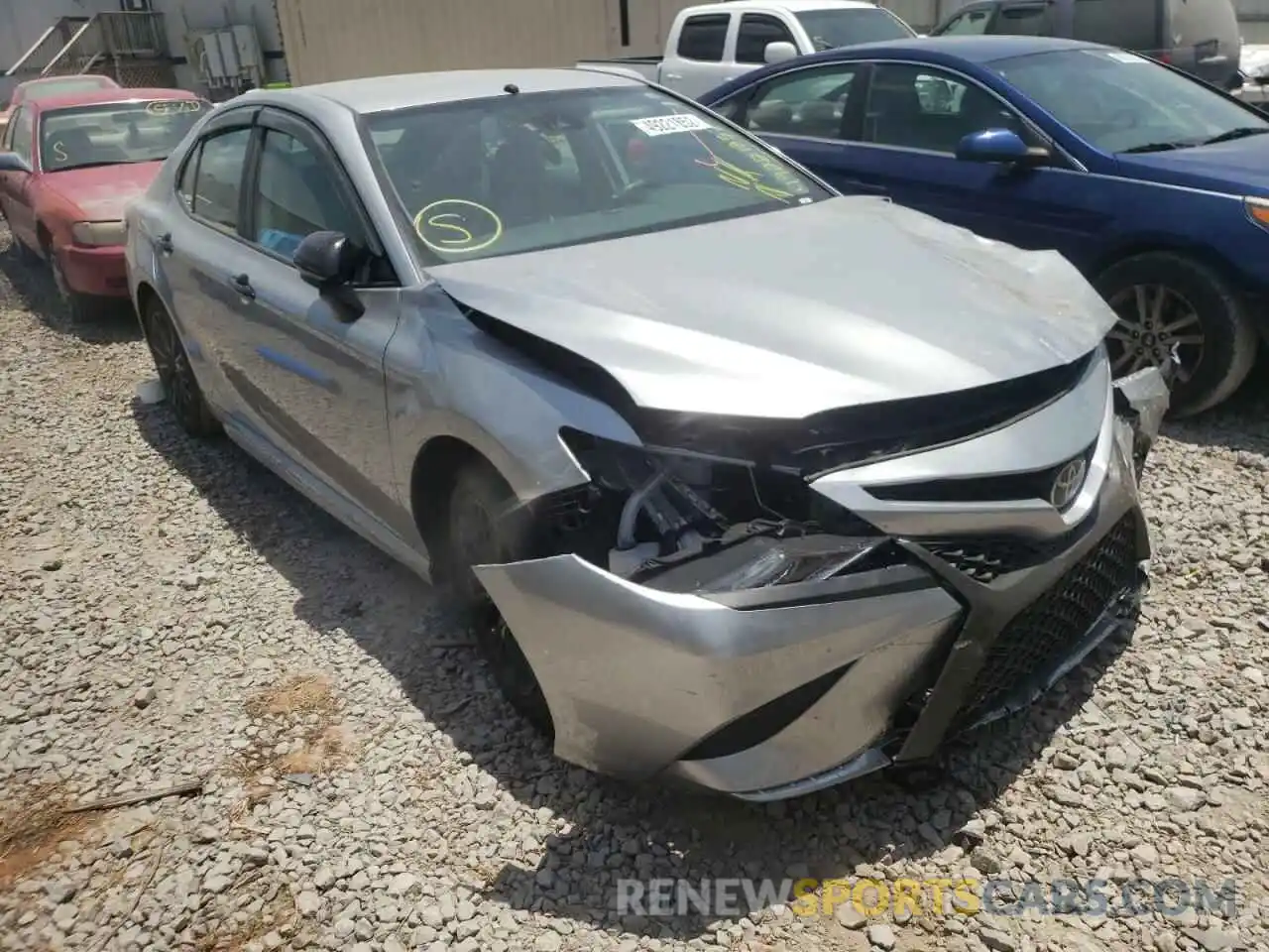 1 Photograph of a damaged car 4T1G11AK2LU387449 TOYOTA CAMRY 2020