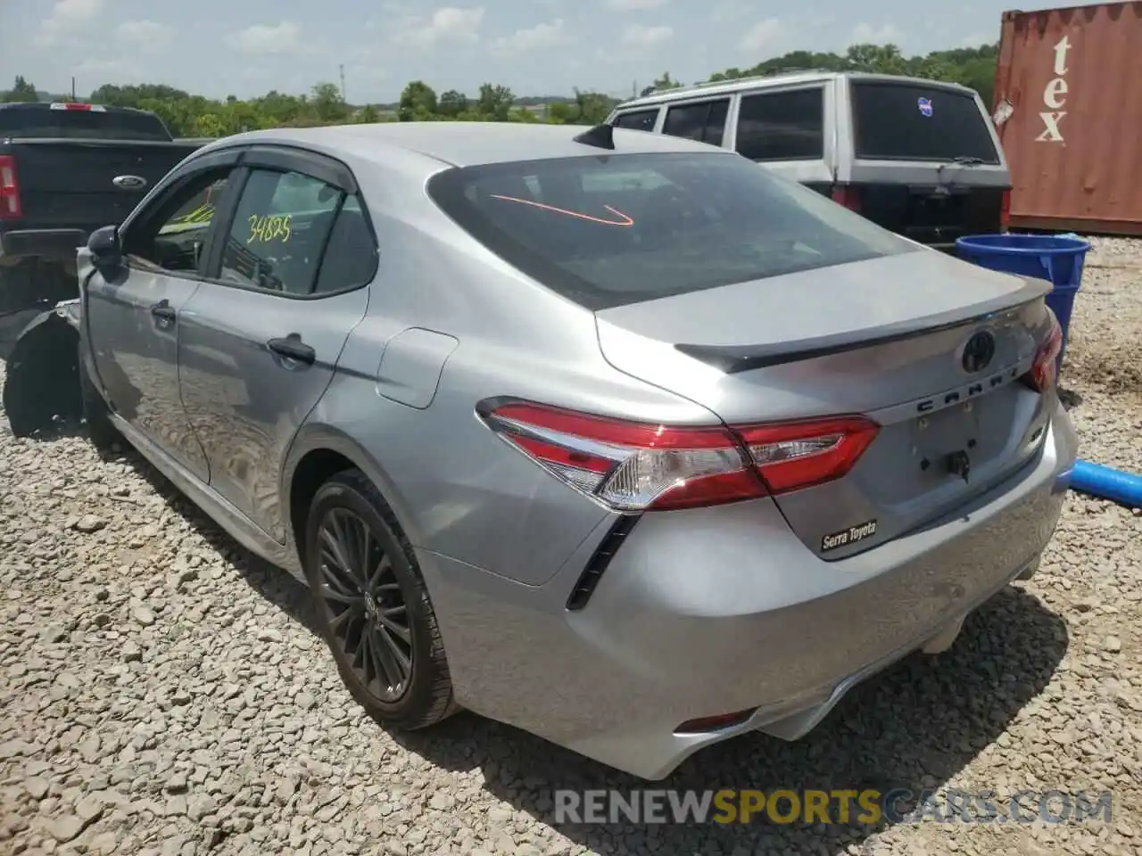 3 Photograph of a damaged car 4T1G11AK2LU387449 TOYOTA CAMRY 2020