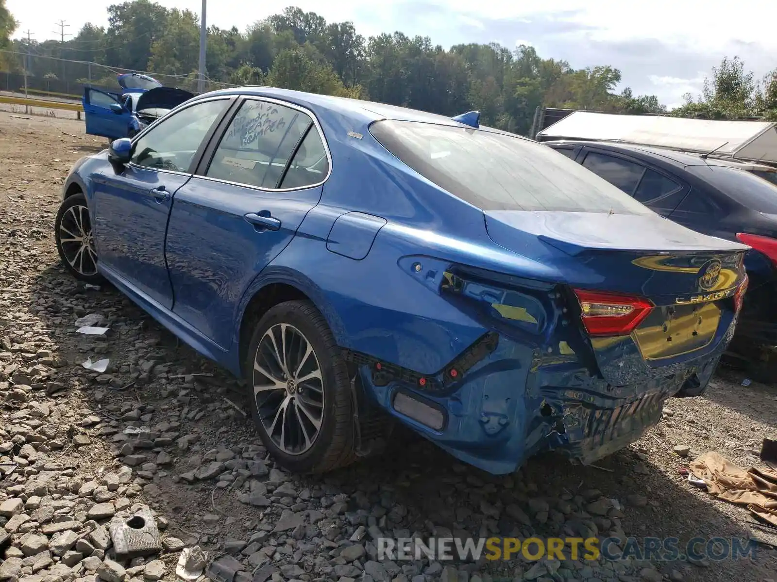 3 Photograph of a damaged car 4T1G11AK2LU389623 TOYOTA CAMRY 2020