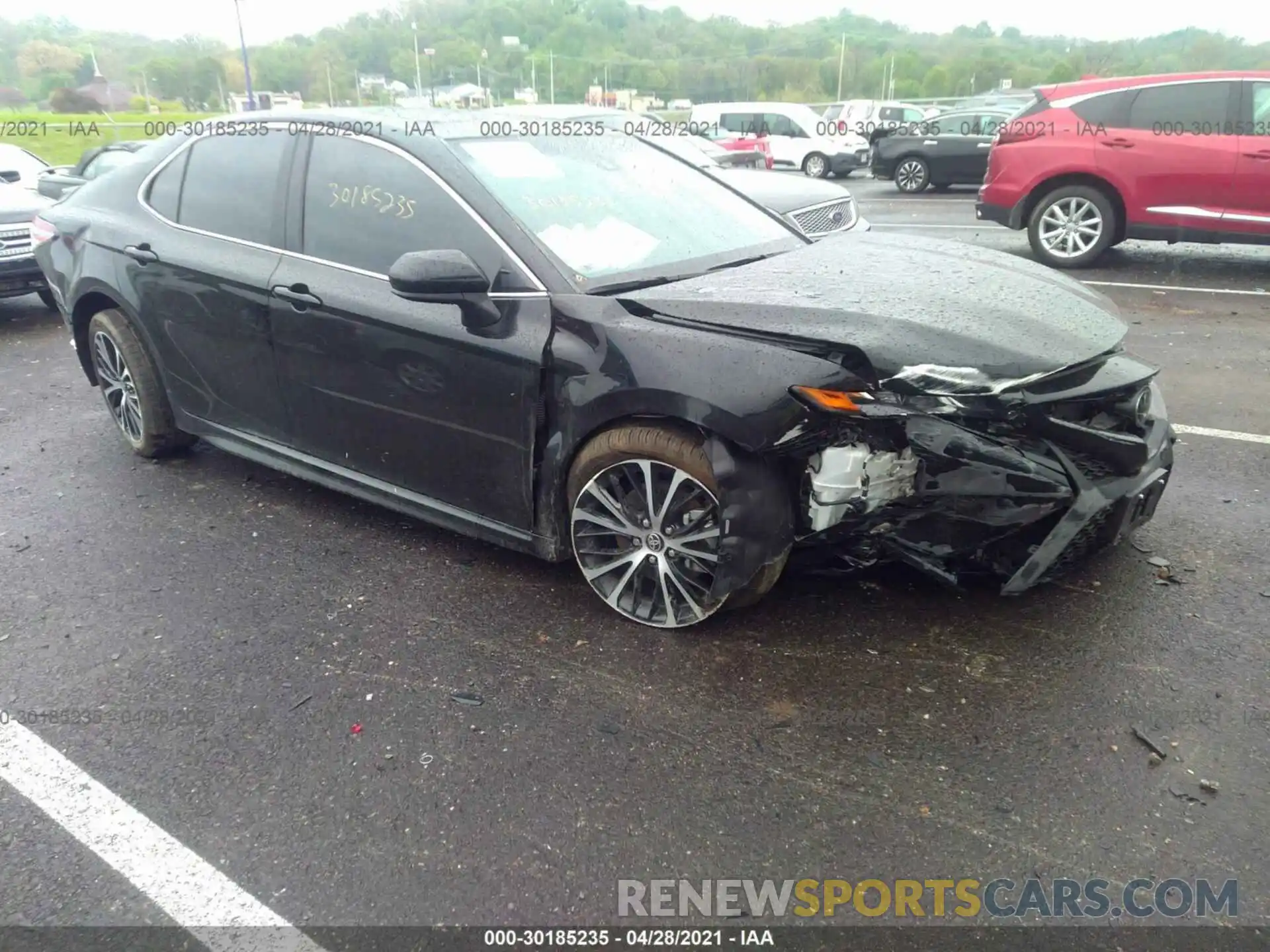 1 Photograph of a damaged car 4T1G11AK2LU389752 TOYOTA CAMRY 2020